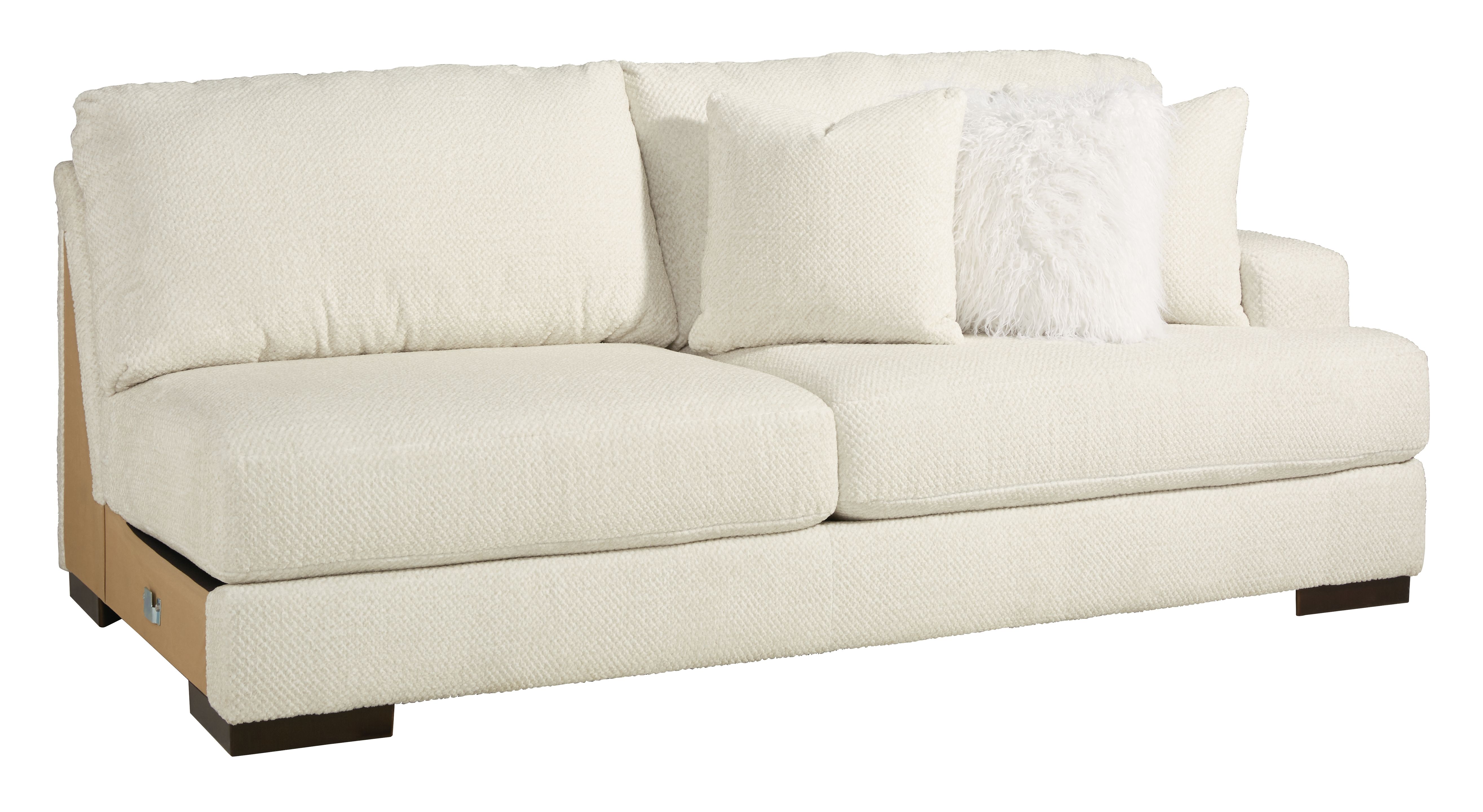 Zada Ivory Raf Sofa New Lots Furniture Online Store