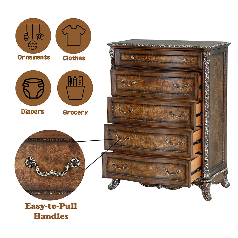 Devany - Chest - Cherry, dark brown, view 8