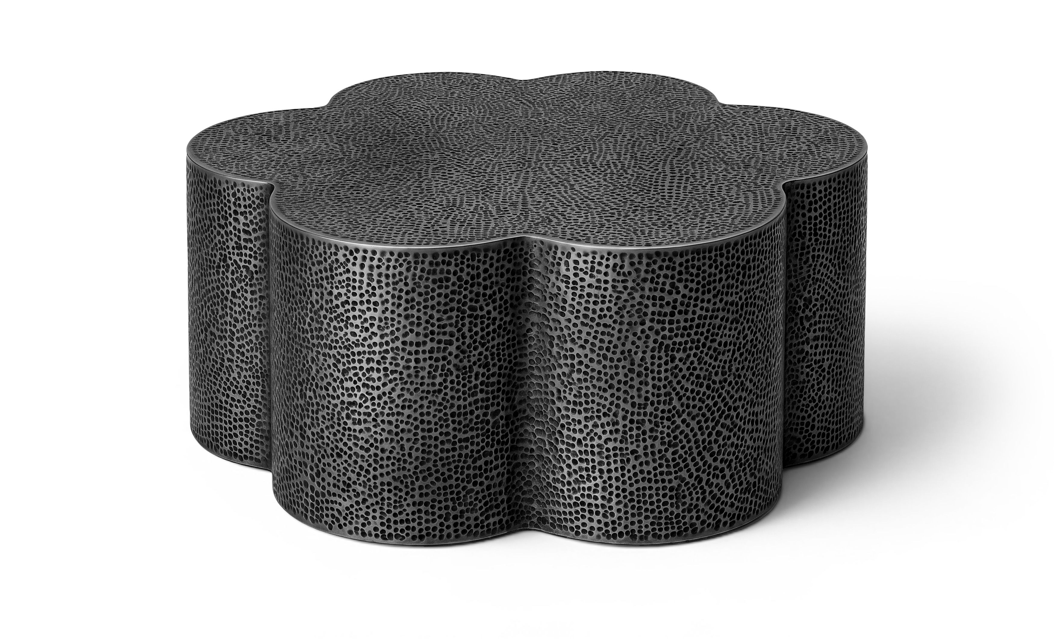 Lotus - Iron Coffee Table - Black