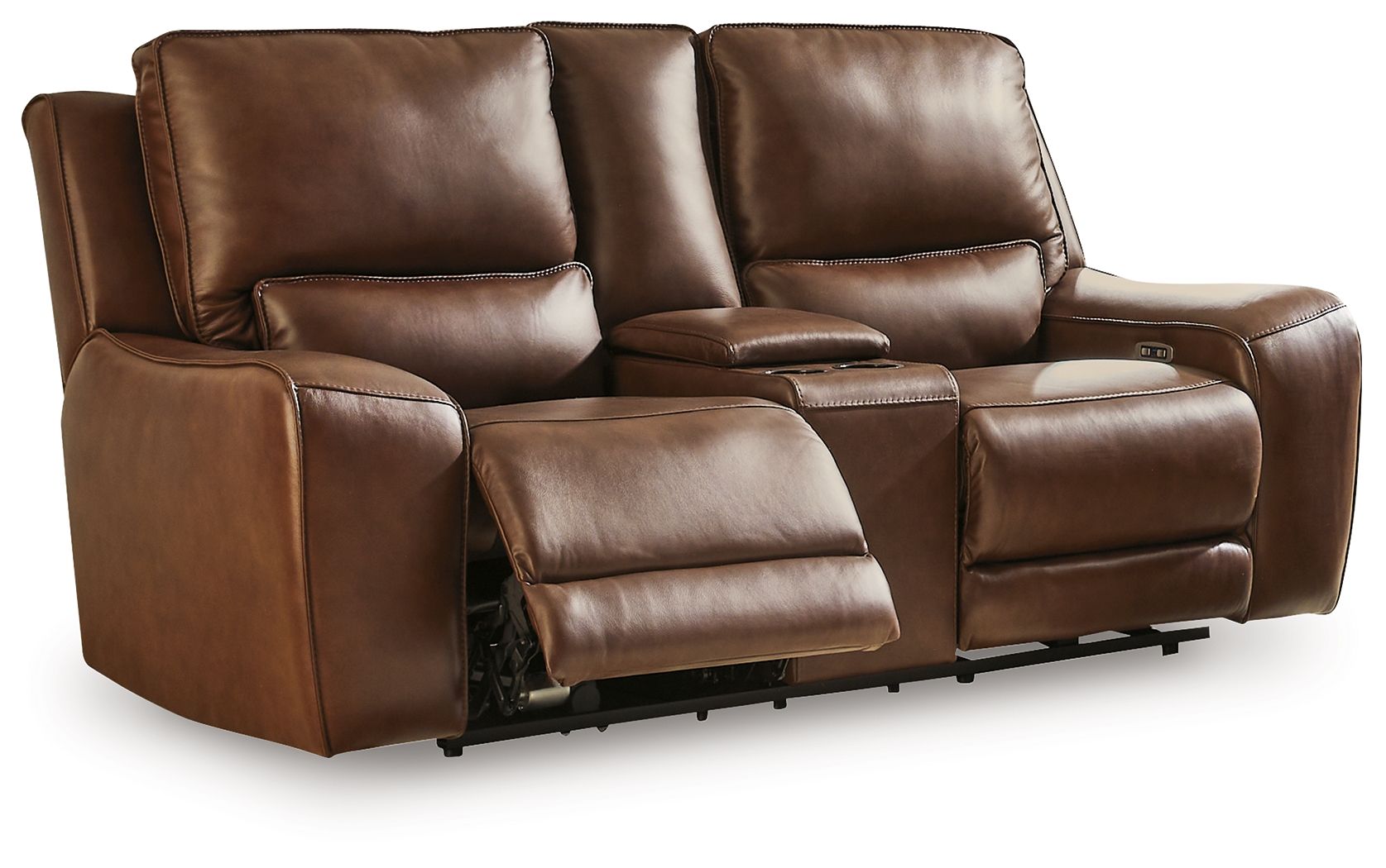 Power Reclining Loveseat / Console / Adjustable Headrest