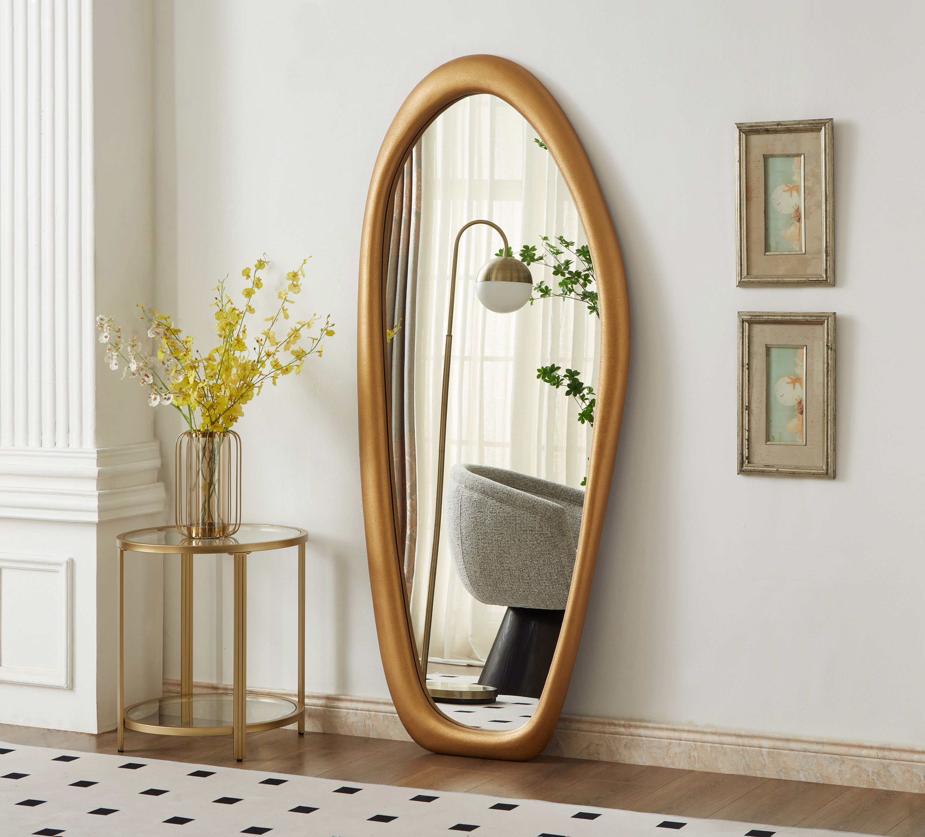 Holland - Mirror - Brass