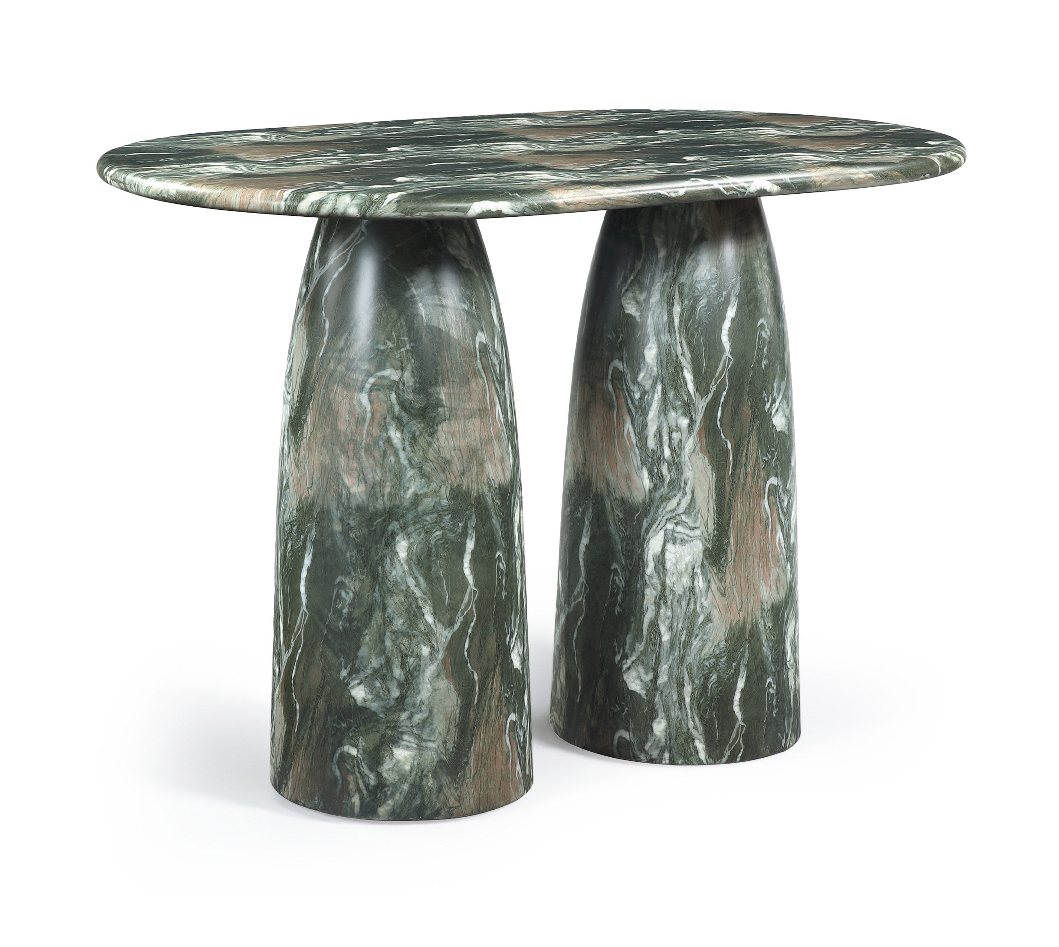 Cosenza - Concrete Indoor / Outdoor Counter Height Table (3 Boxes) - Green