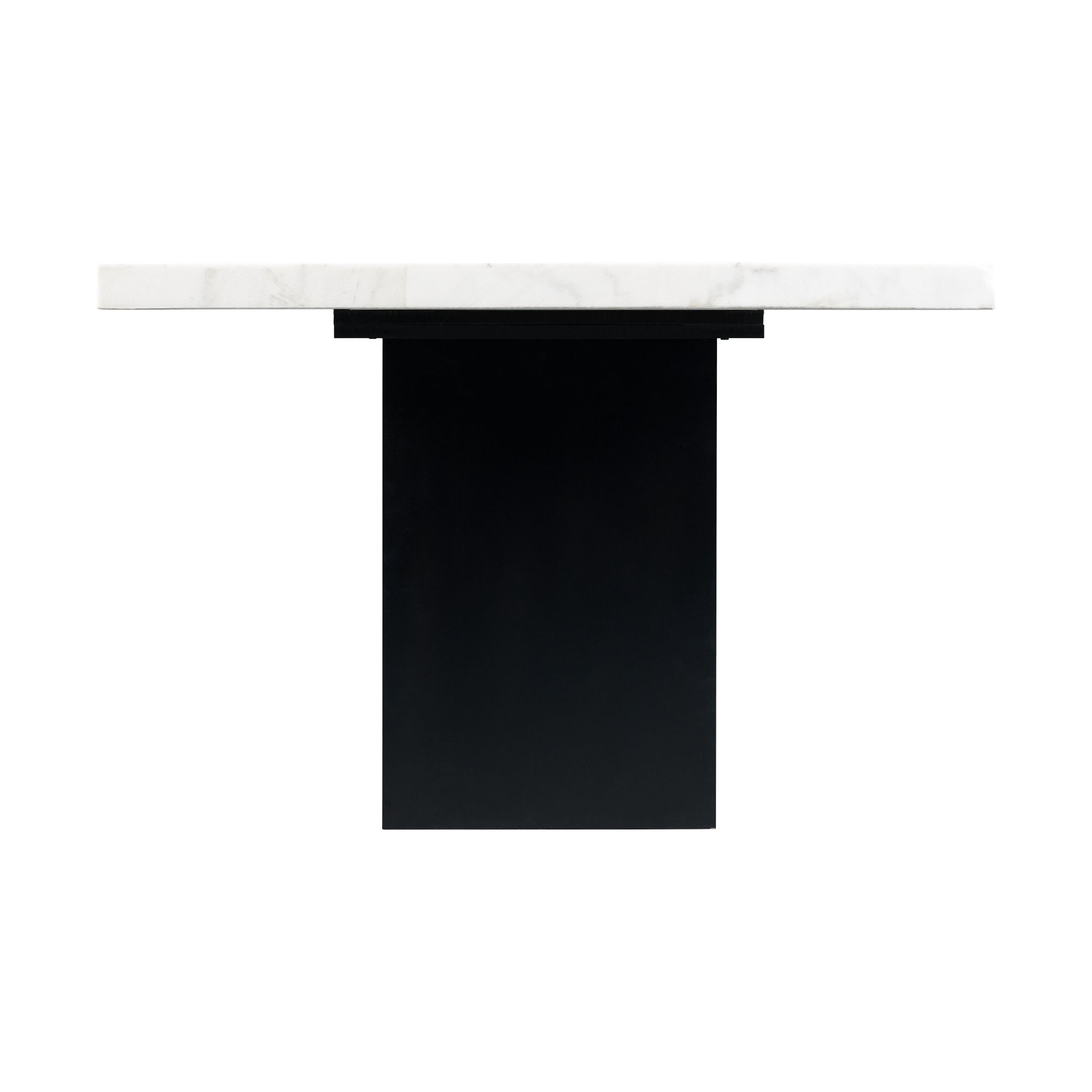 Valentino - Marble Standard Height Dining Table - White