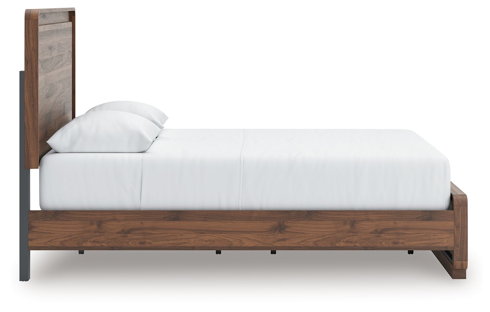 Ashley Furniture Fortlorn - Queen Panel Bed - Walnut Brown - Image 10