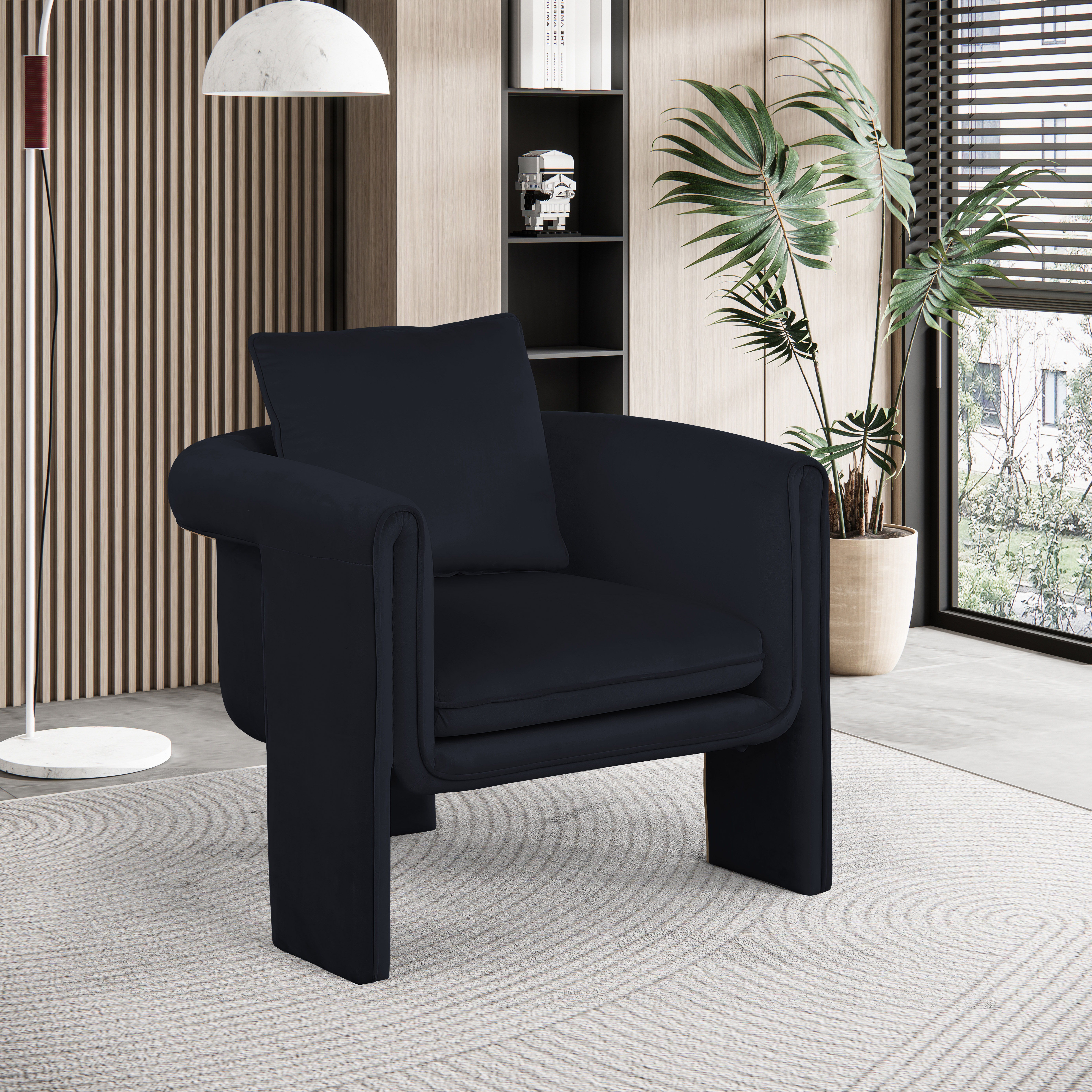 Sloan - Accent Chair - Black