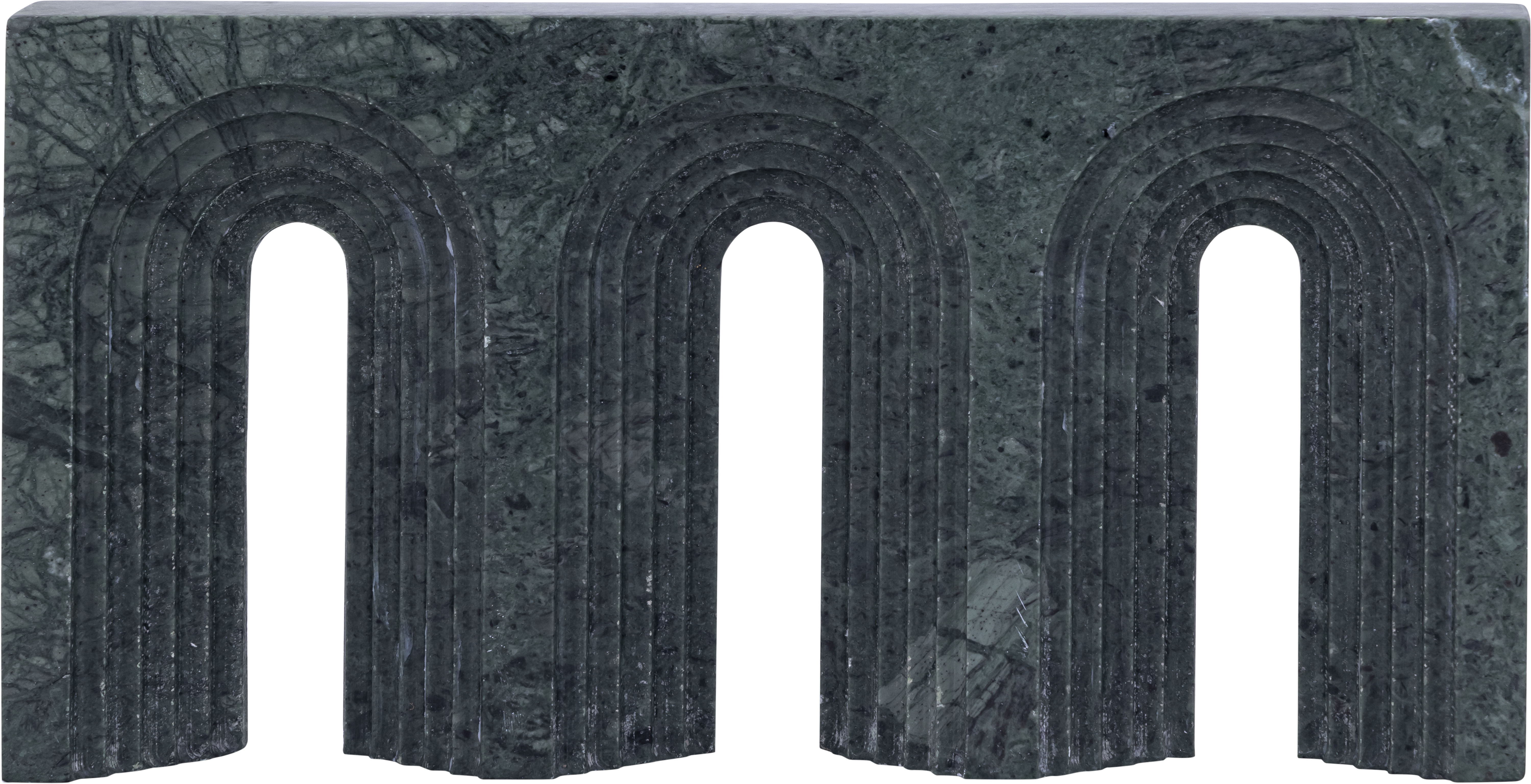 Curva - Marble Decorative Object - Green