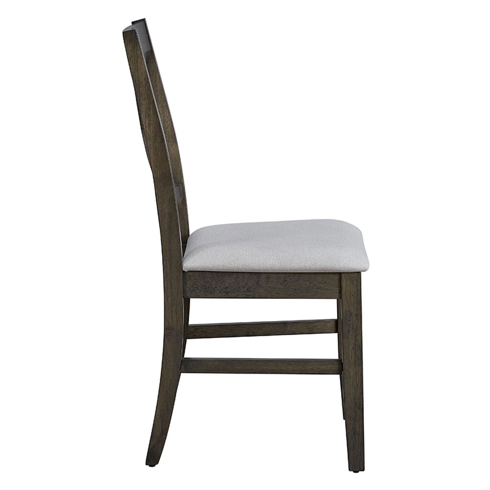 Marit - Side Chair (Set of 2) - Gray, gray, view 2