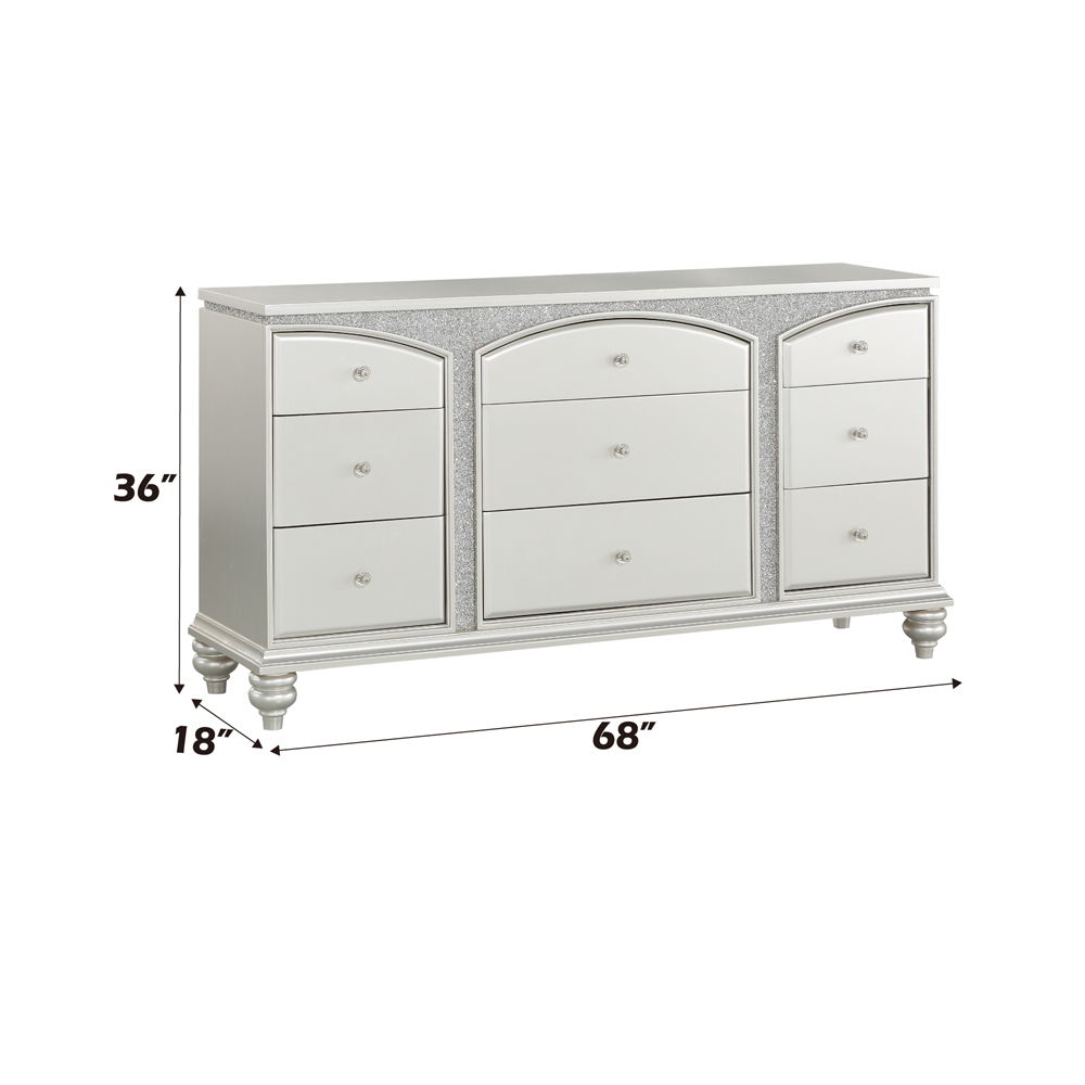 Maverick - Dresser - Platinum, silver, view 5