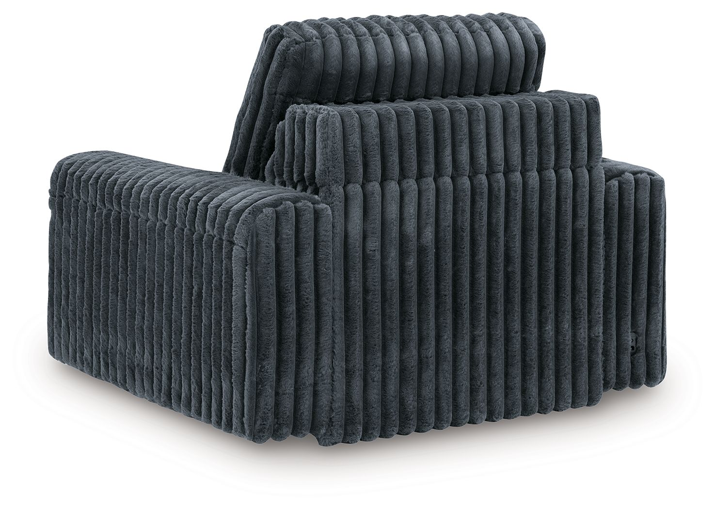 Ashley Furniture HamlinBay - Power Gliding Chaise - Gunmetal - Image 5