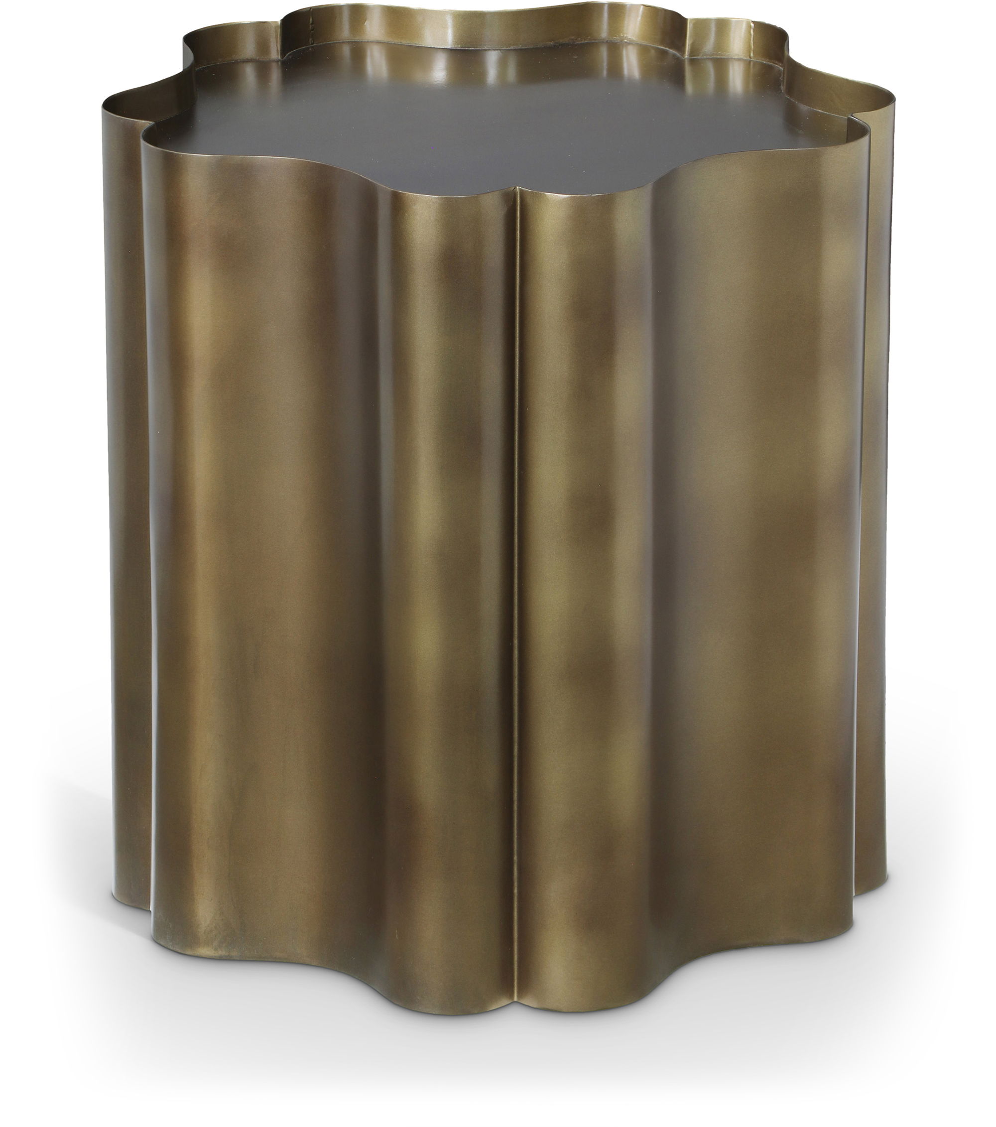 Eloise - Iron End Table - Brass