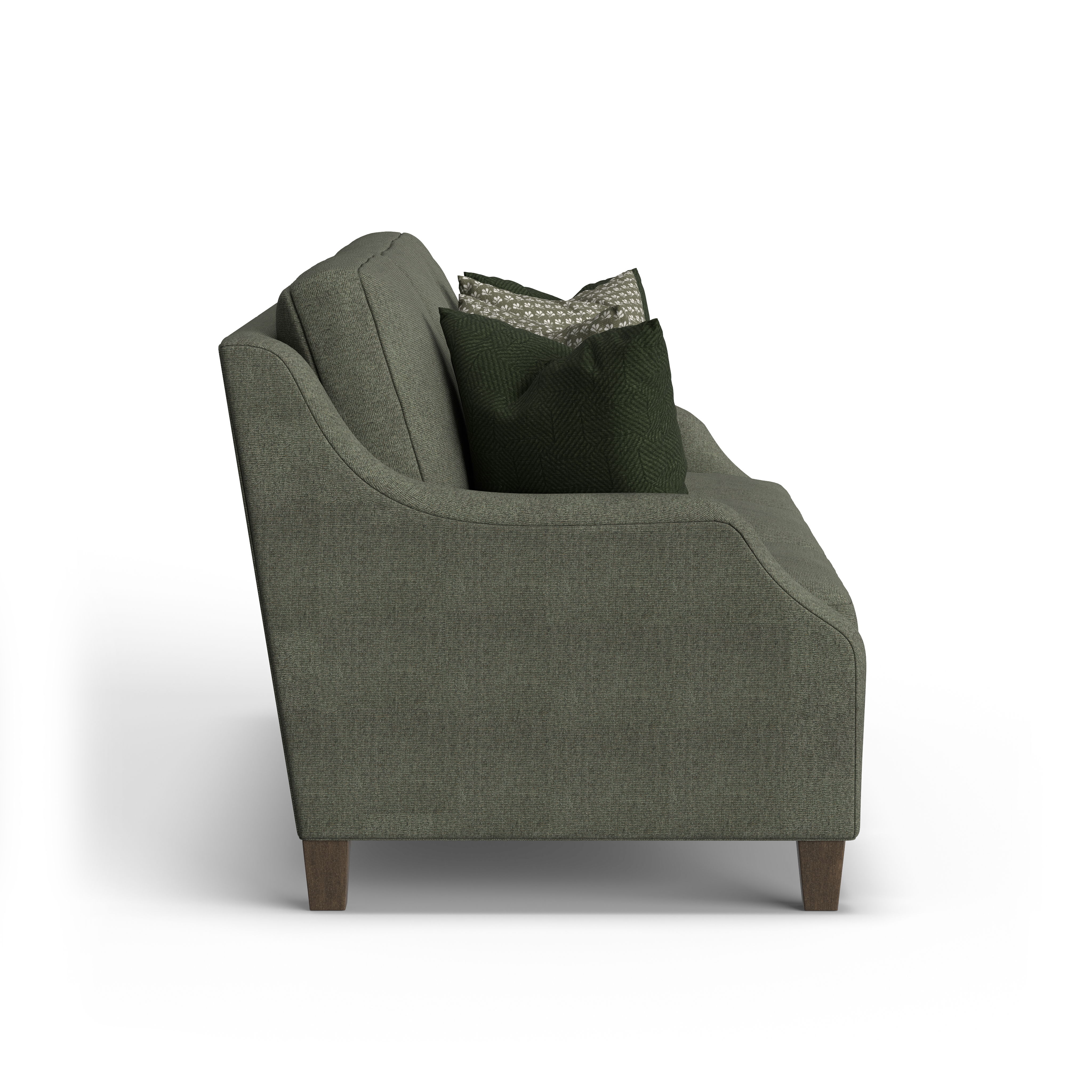 Gianna - Fabric Sofa, gray, view 7