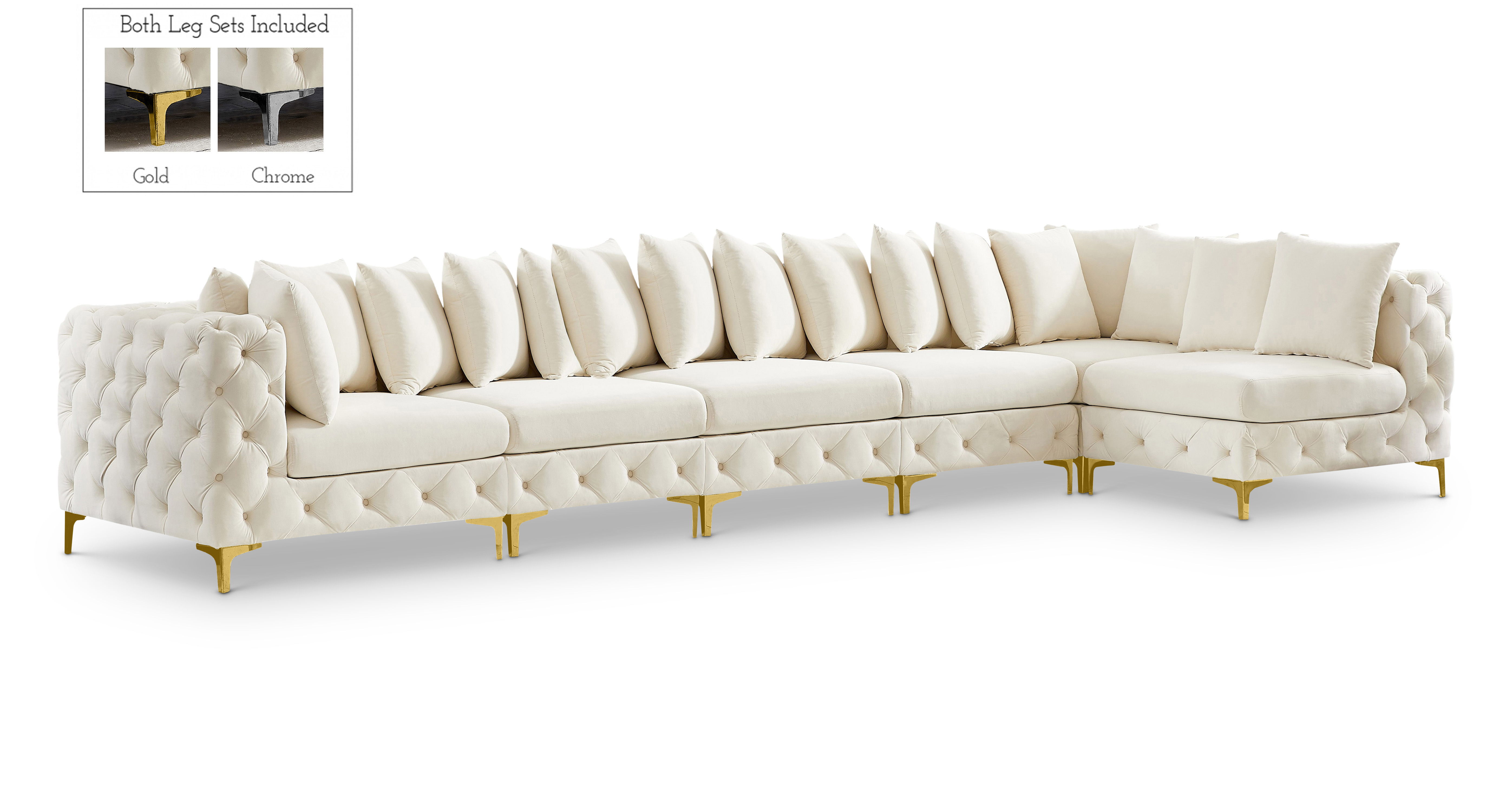 Tremblay - 6 Piece Modular Sectional - Cream