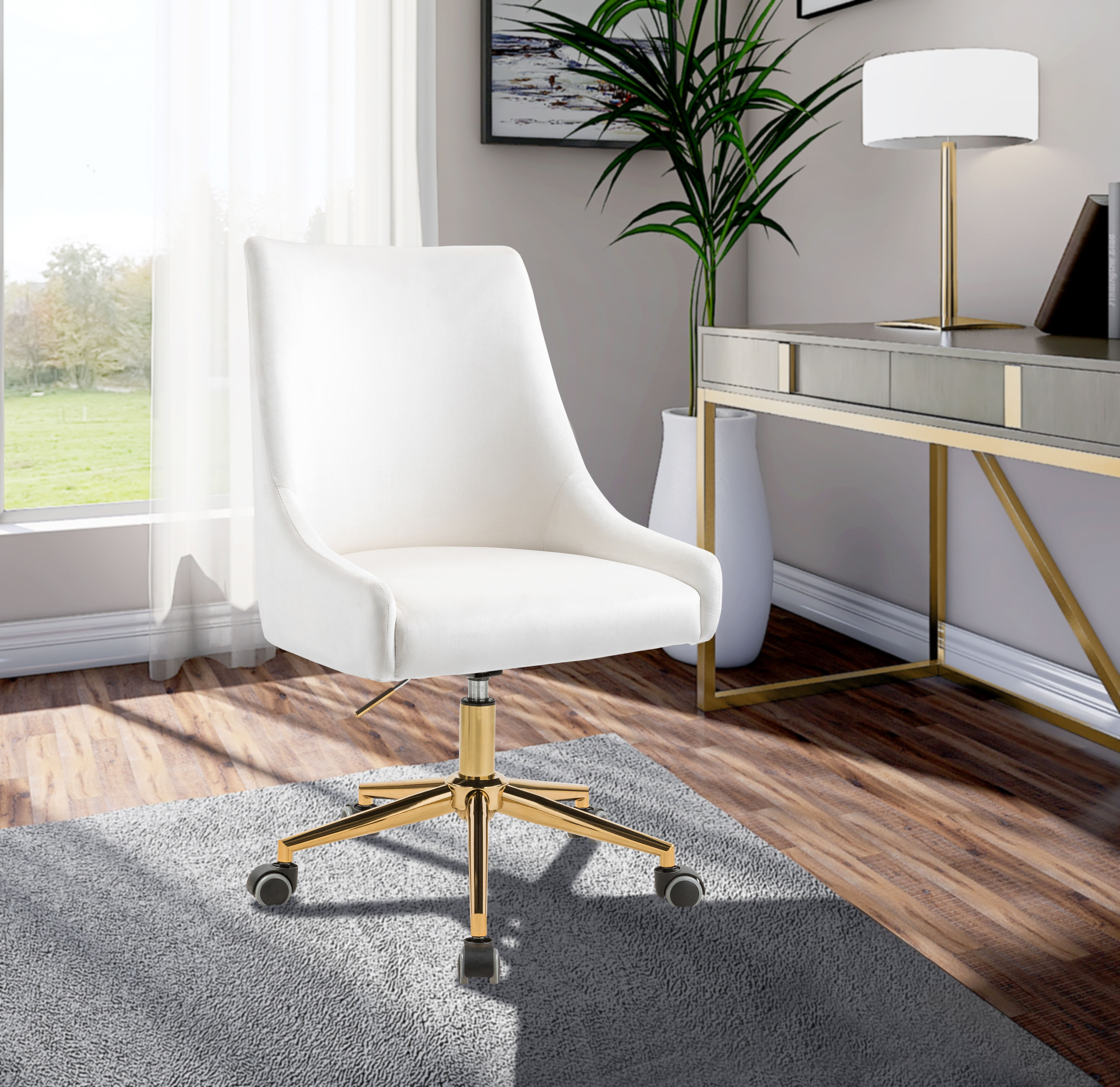 Karina - Office Chair - Cream