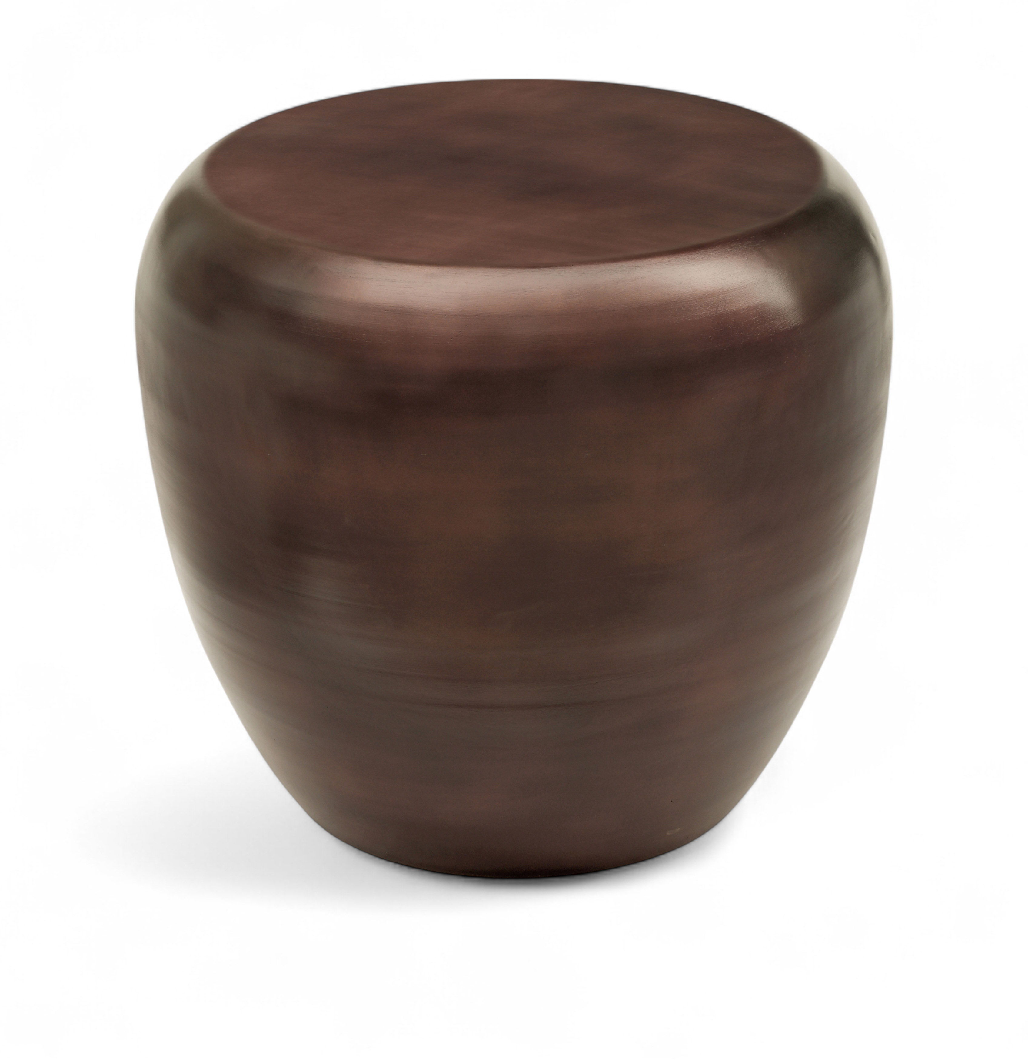 Capsule - Aluminum End Table - Brown
