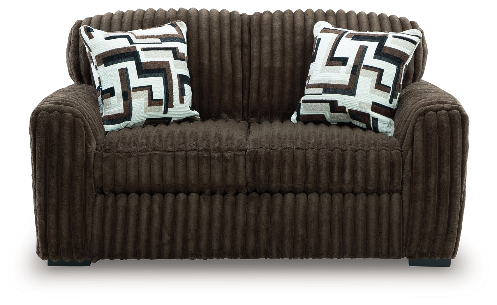 Midnight-Madness - Loveseat - Chocolate