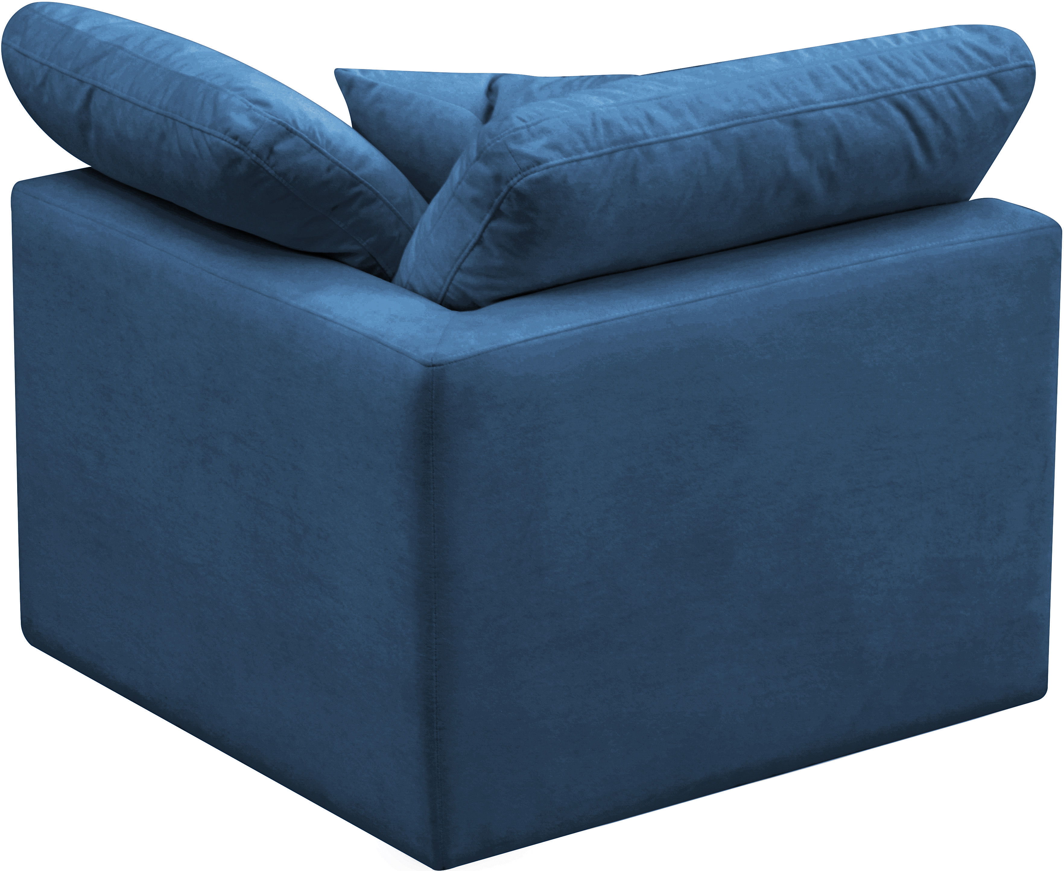 Plush - Corner Chair - Navy