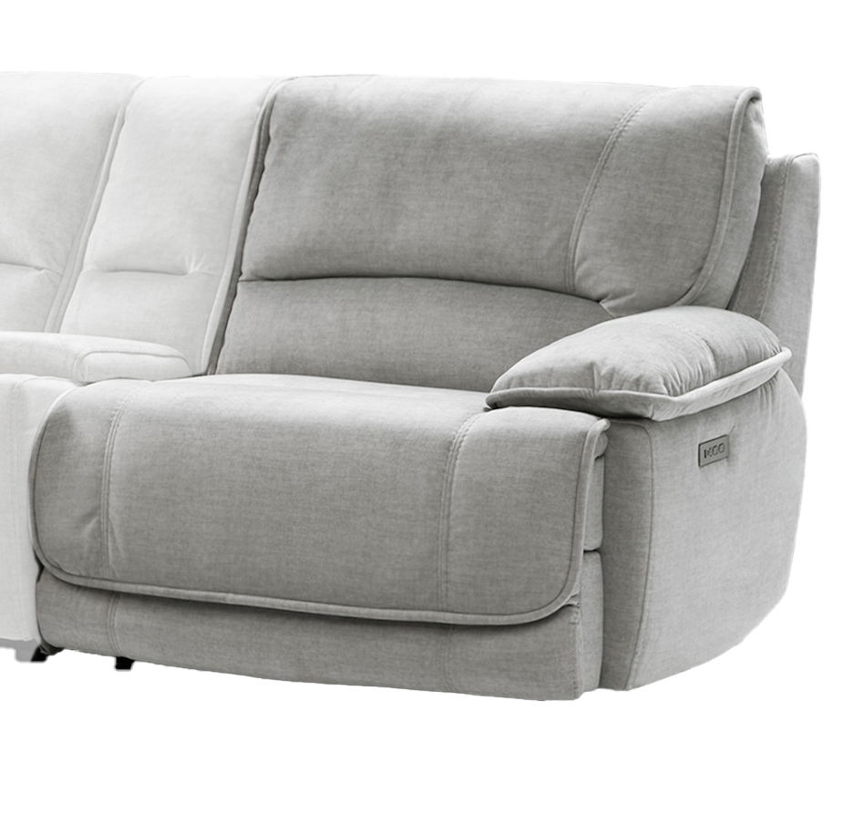 Olsen - RAF Dual Power Zero Gravity Recliner - Silver