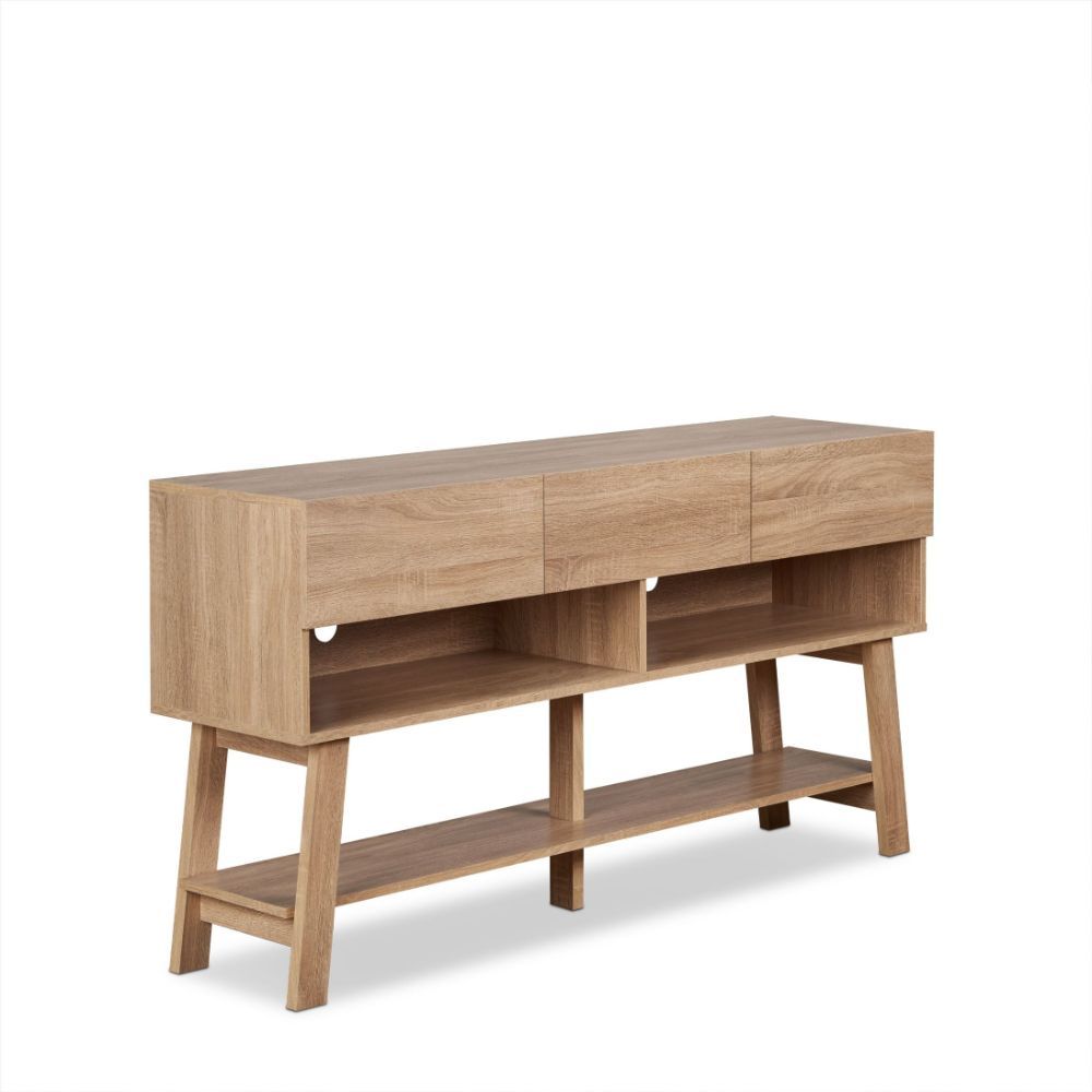 Ariza - TV Stand - Rustic Natural, beige