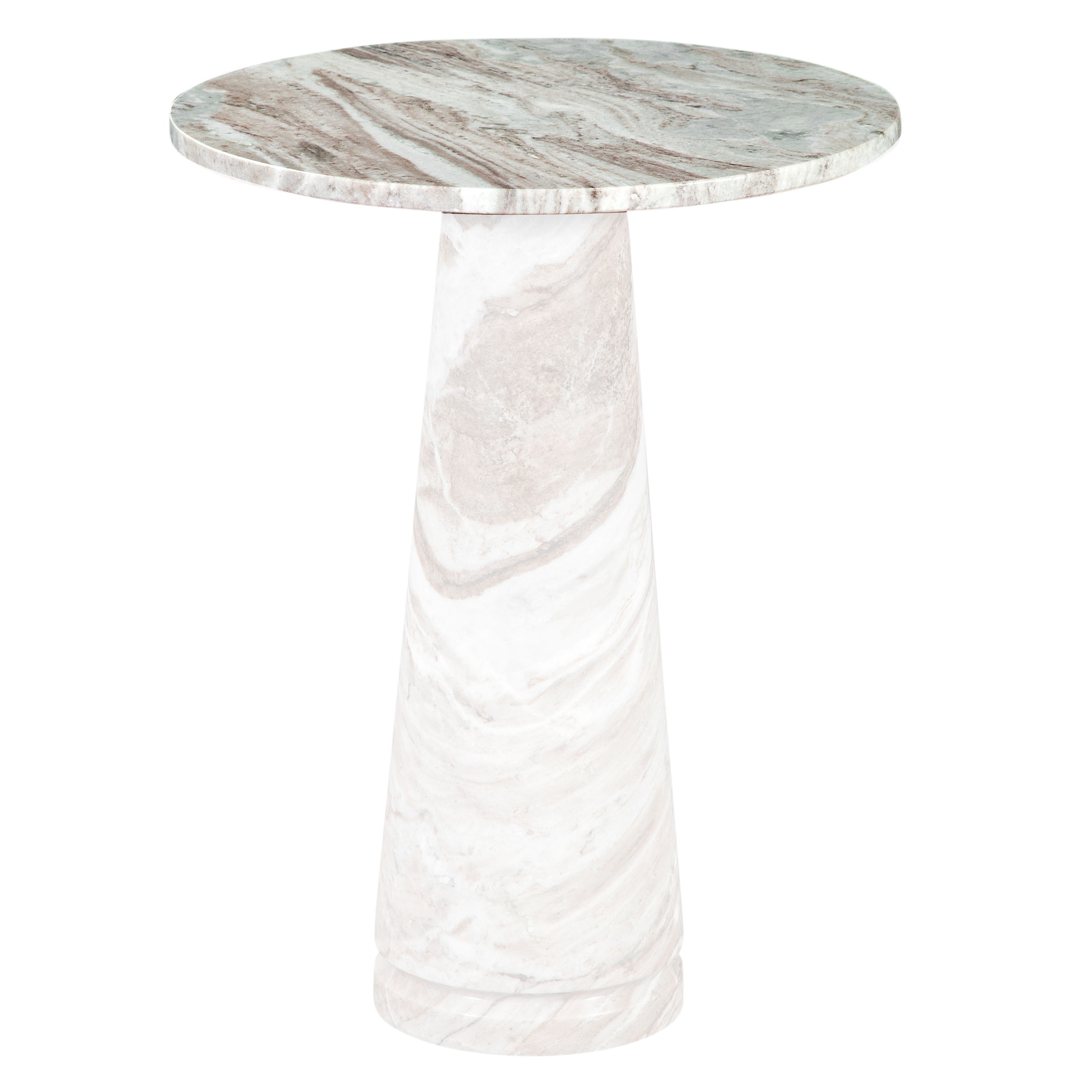 Joni - Marble End Table Top - Toronto Brown