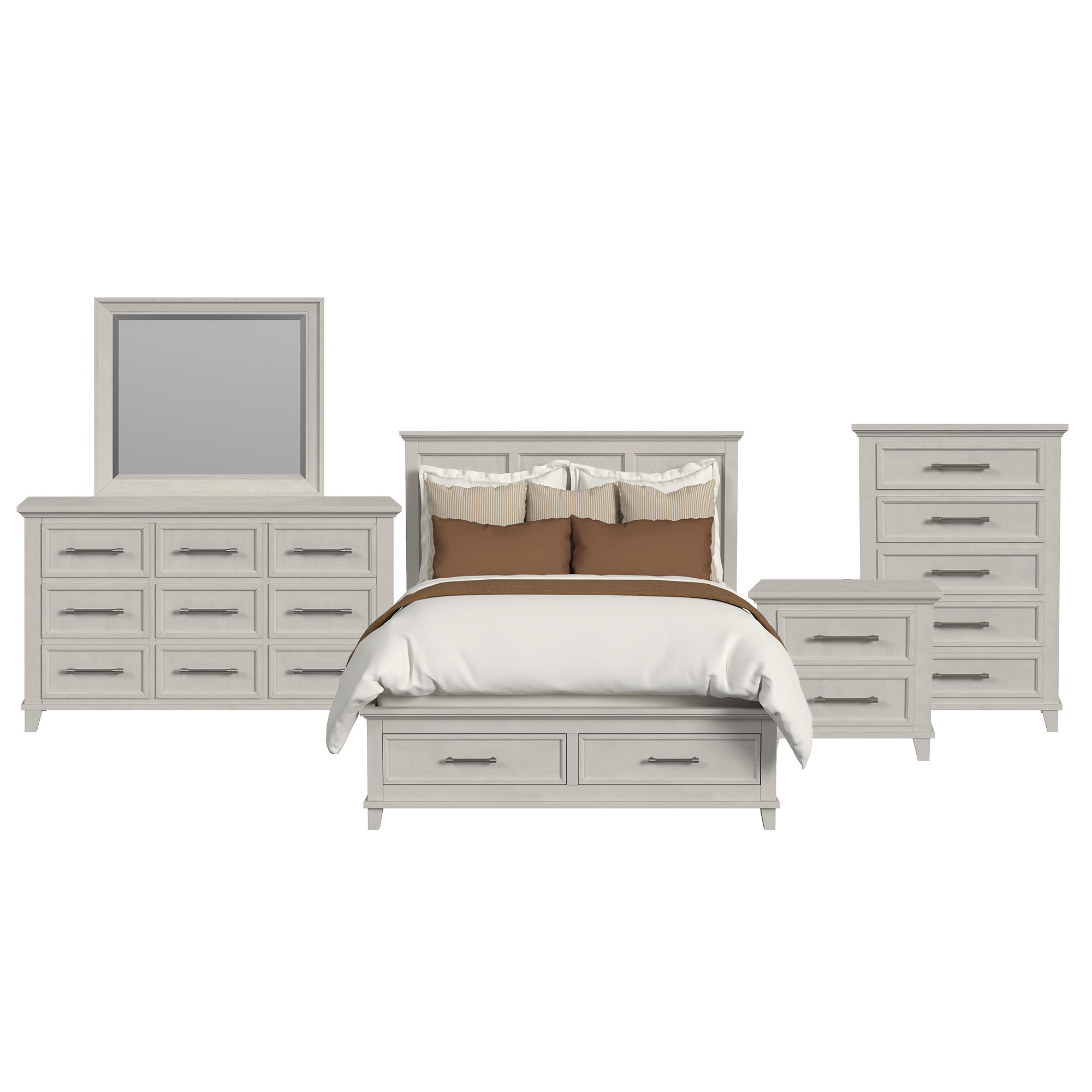 Queen · 5 Pc · Bedroom Set
