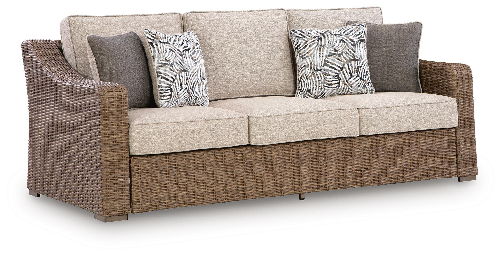 Laguna Heights – Sofa With Cushion – Beige
