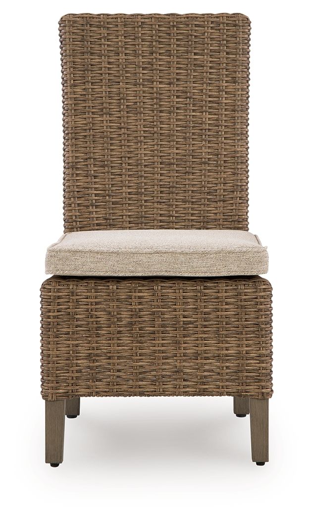 Ashley Furniture Laguna Heights - Side Chair With Cushion (Set of 2) - Beige - Image 4