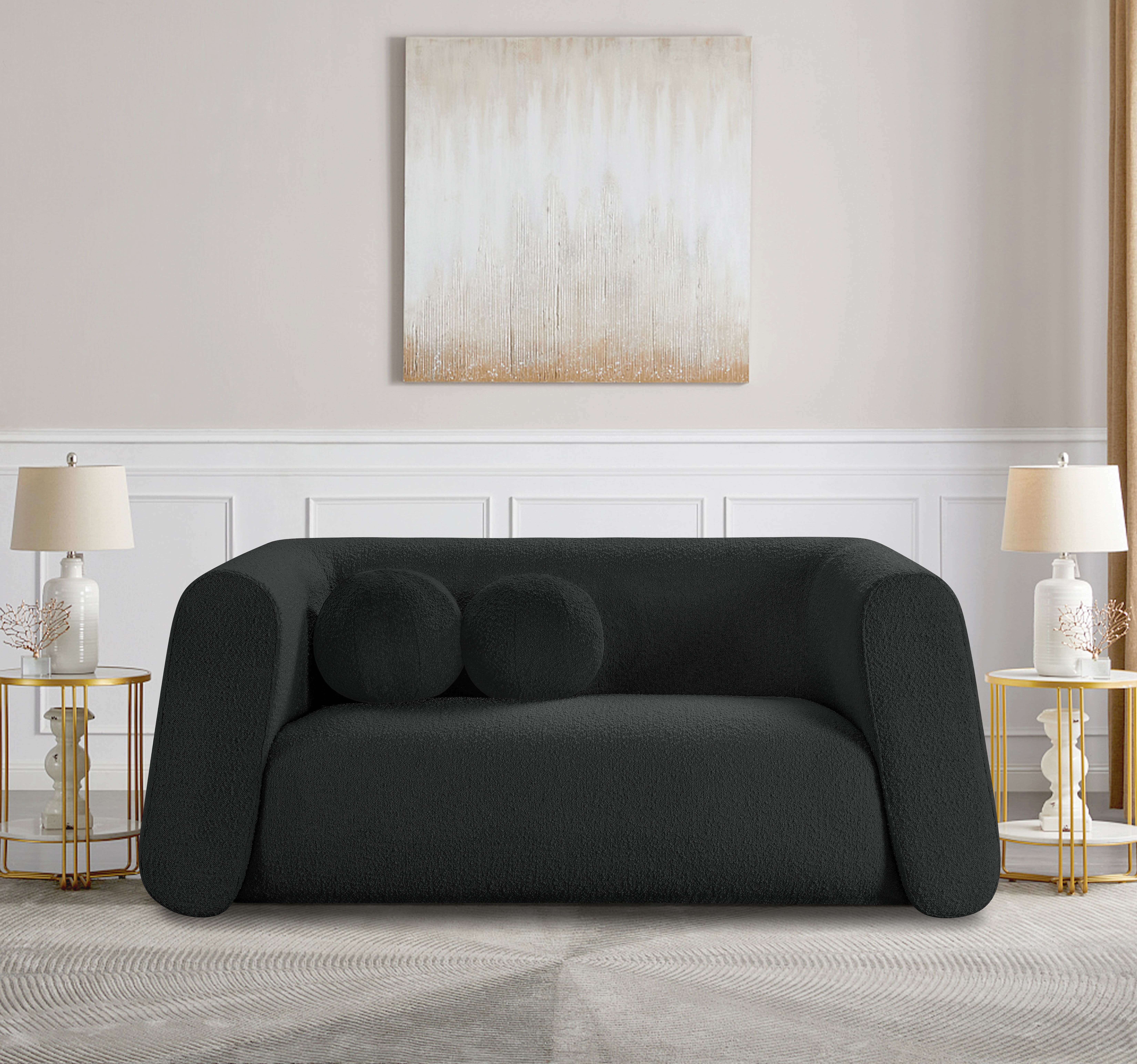 Abbington - Loveseat - Black