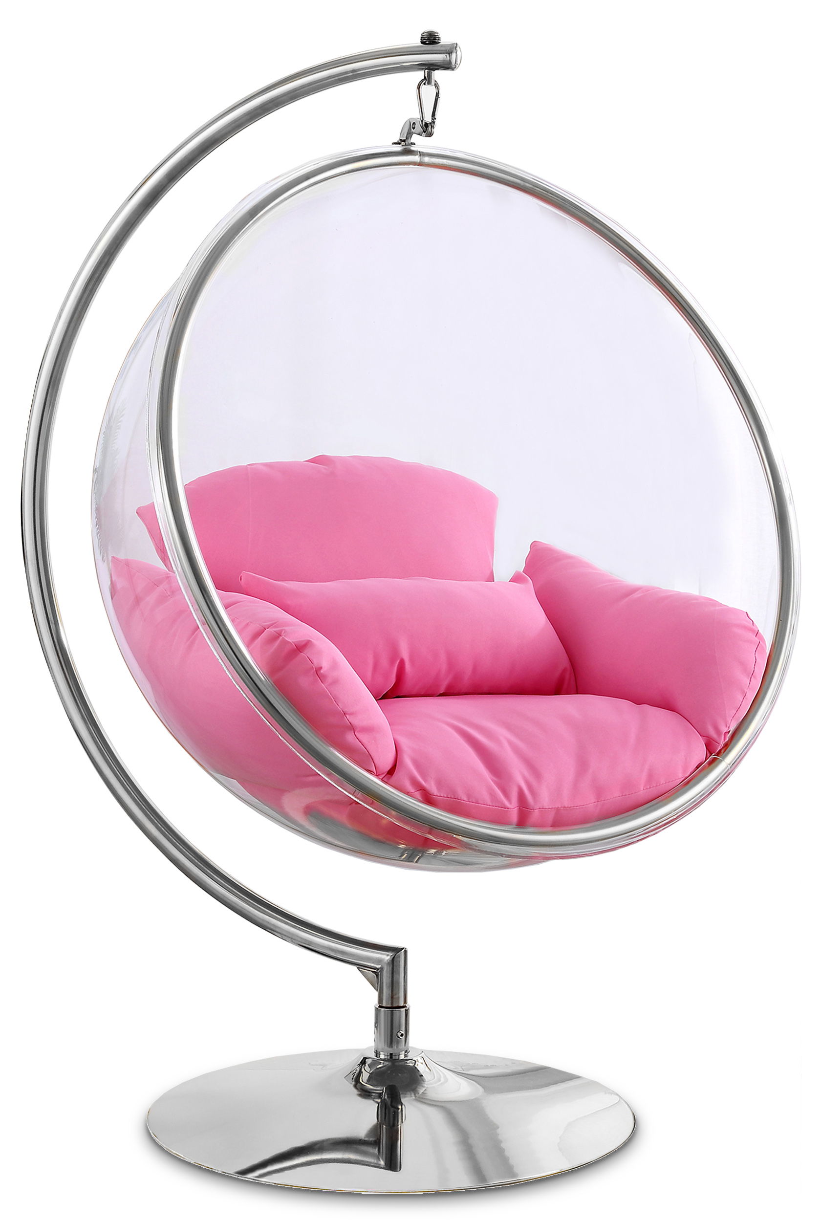 Luna - Swing Chair - Pink - Fabric