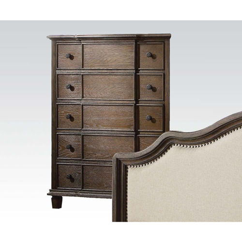 Baudouin - Chest - Weathered Oak, dark brown
