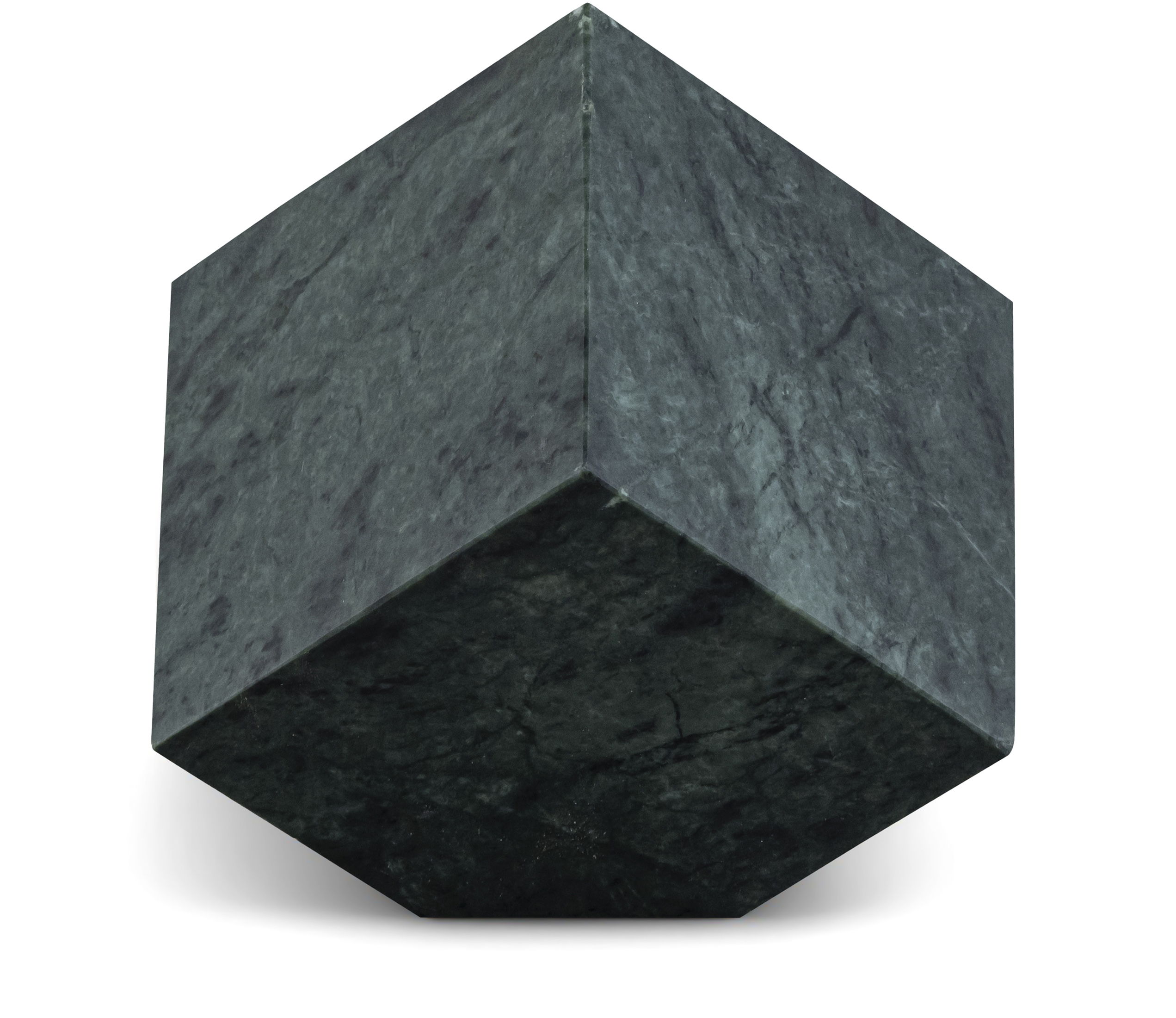 Block - Marble Decorative Cube - Green