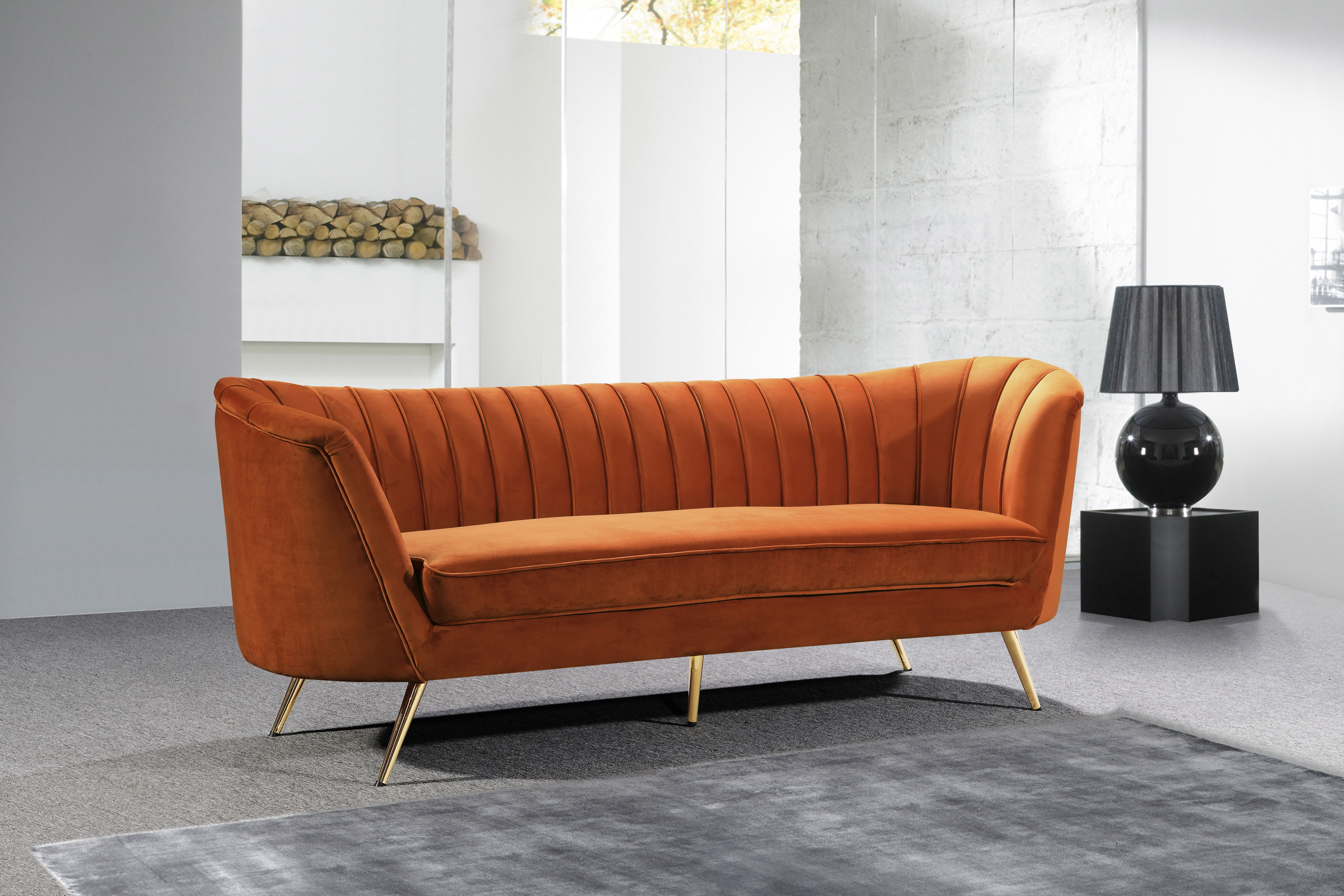 Margo - Sofa - Cognac