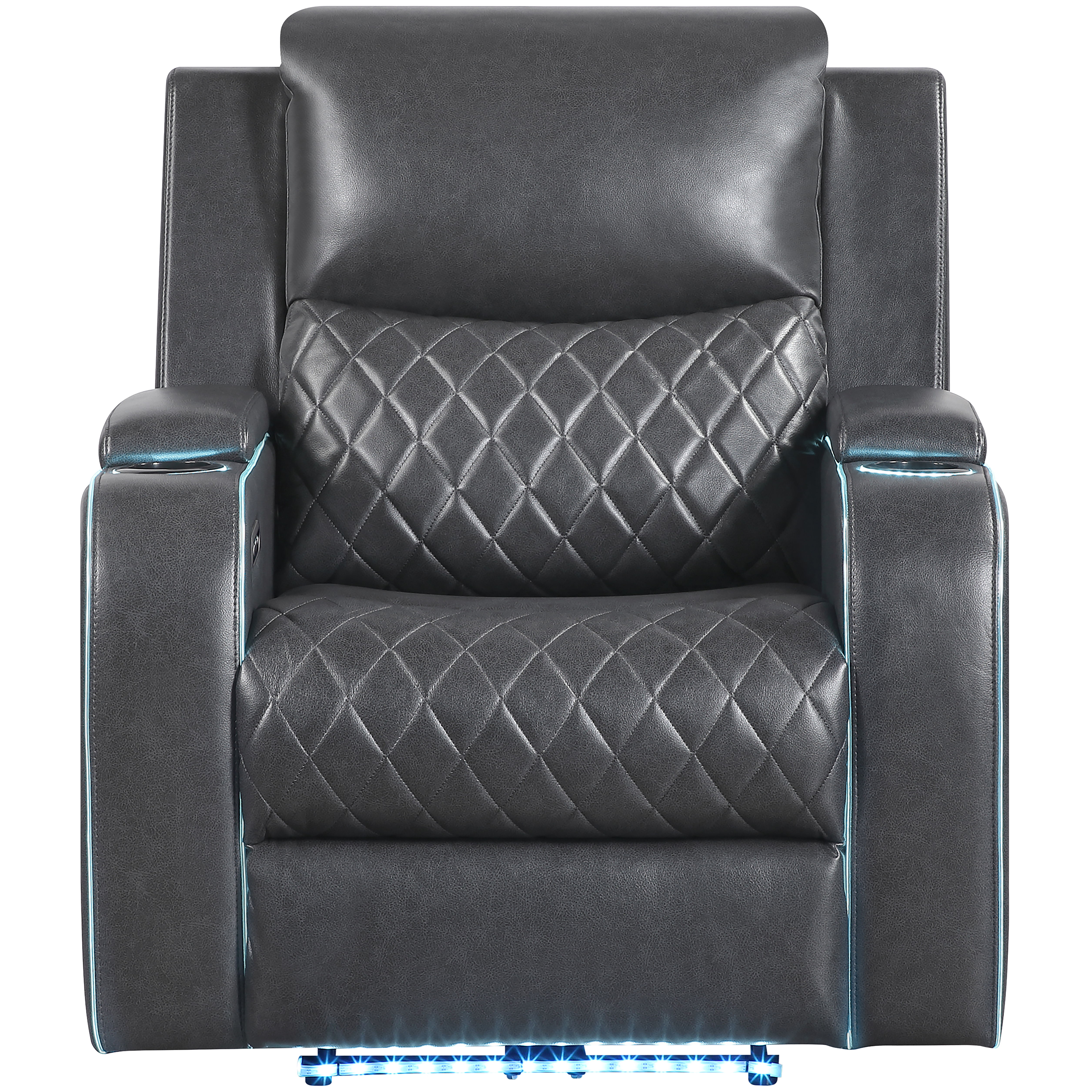 Luna - Power Recliner - Charcoal