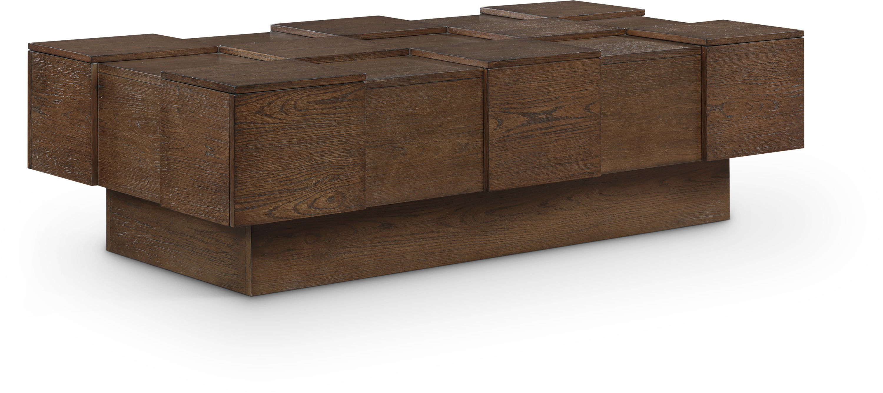 Anzio - Oak Veneer Coffee Table - Brown