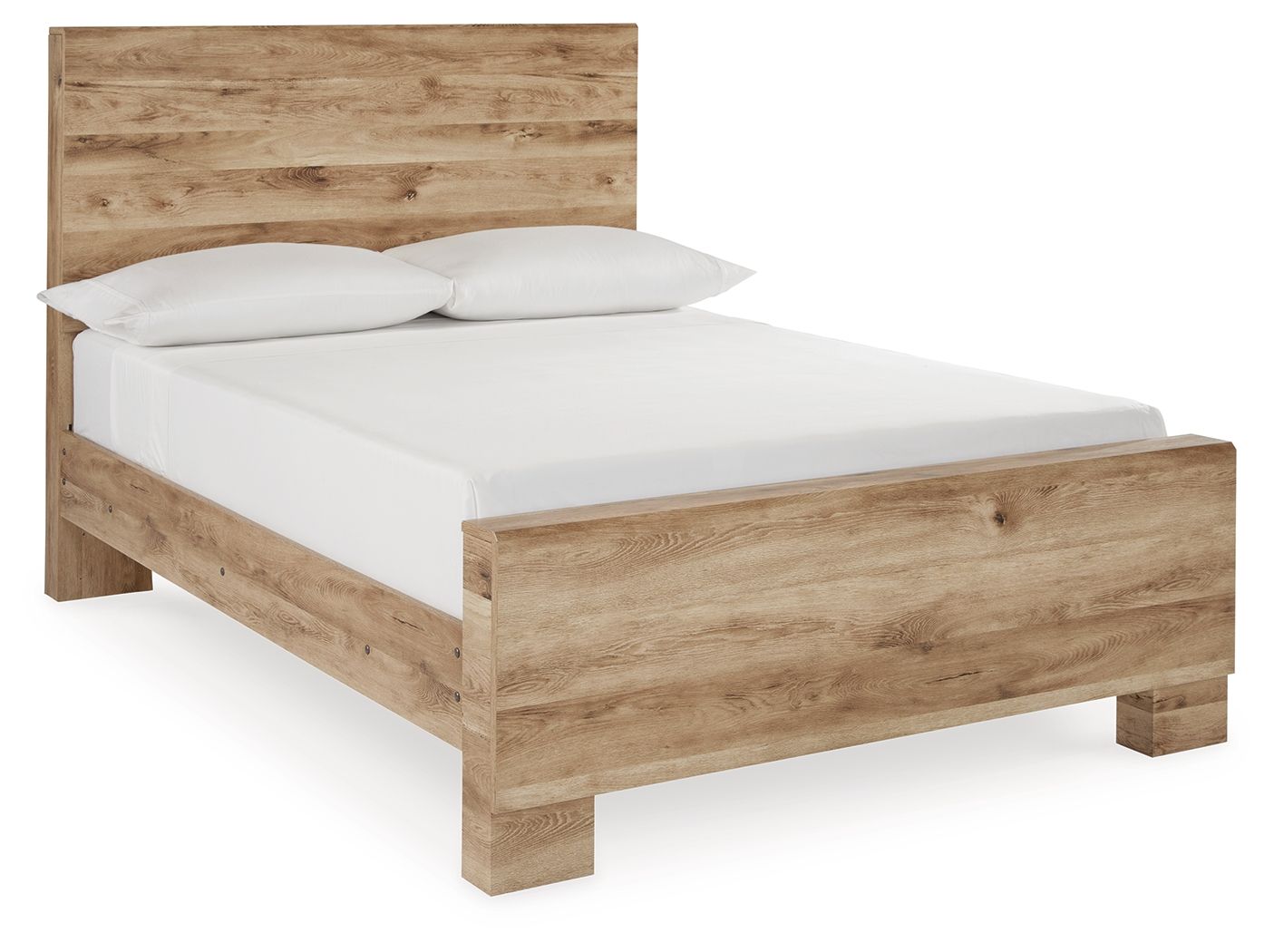 Ashley Hyanna - Tan - Full Panel Bed