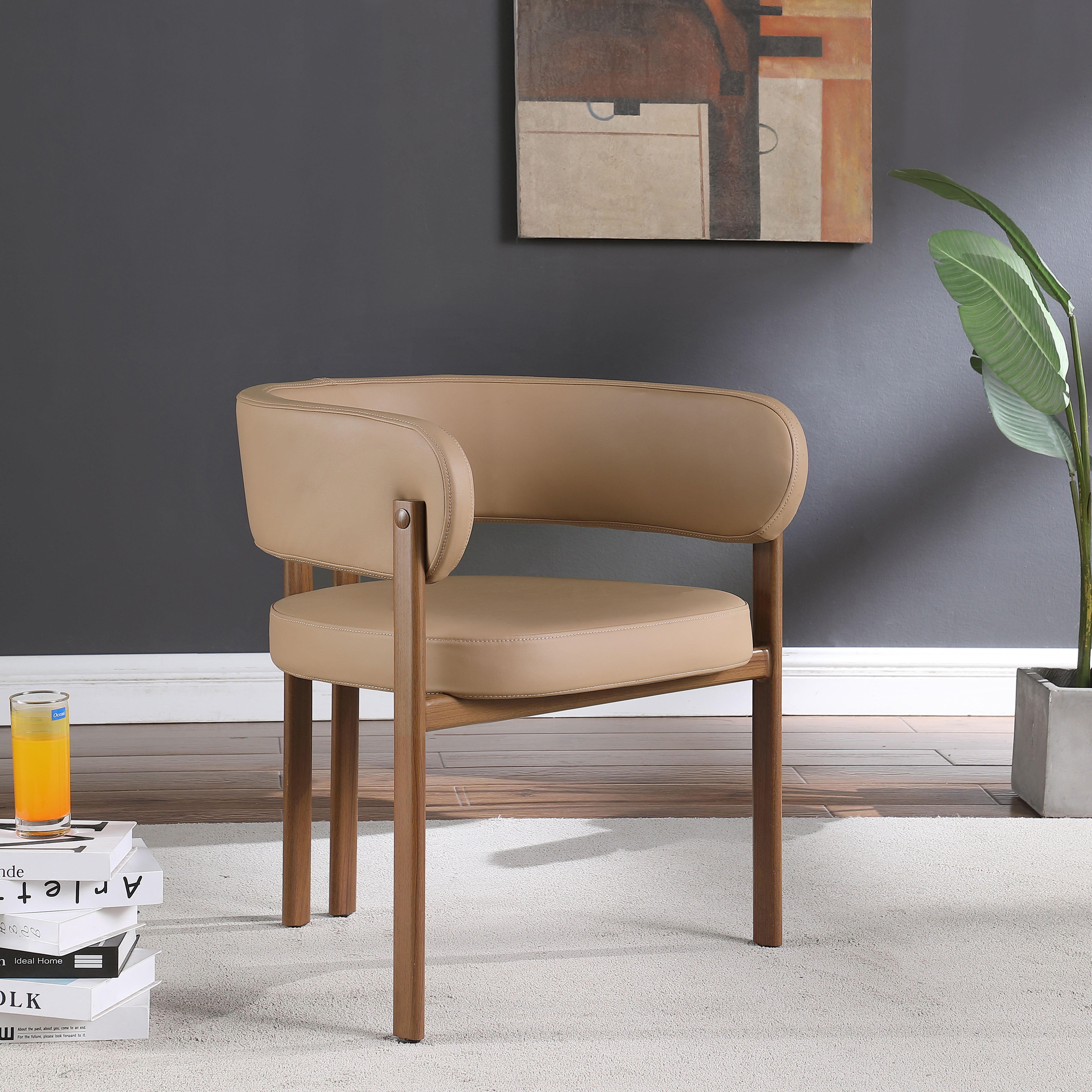 Gideon - Dining Chair (Set of 2) - Tan