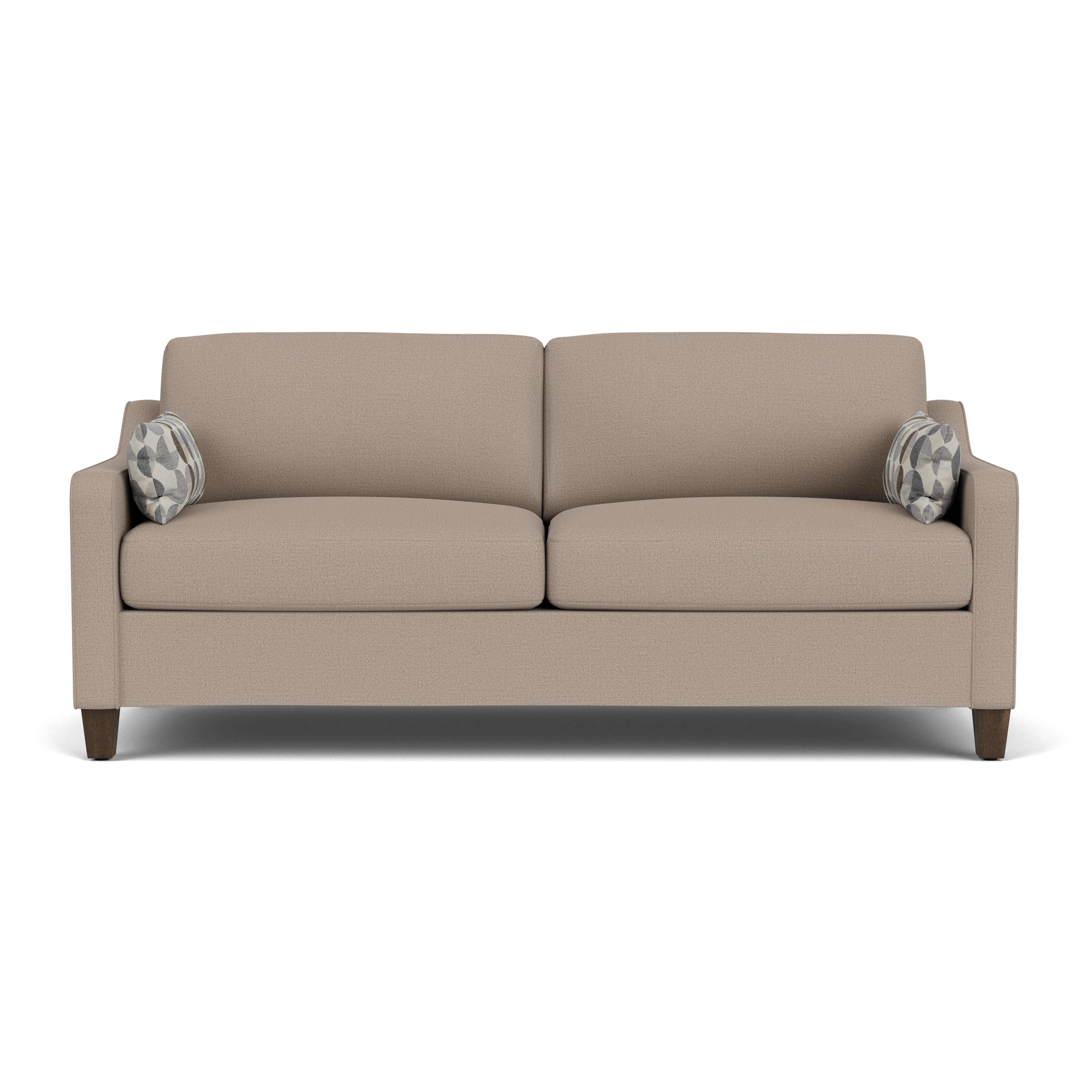 Drew - Fabric Sofa, dark gray