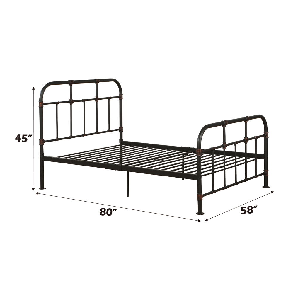 Nicipolis - Full Bed - Sandy Gray, dark gray, view 6