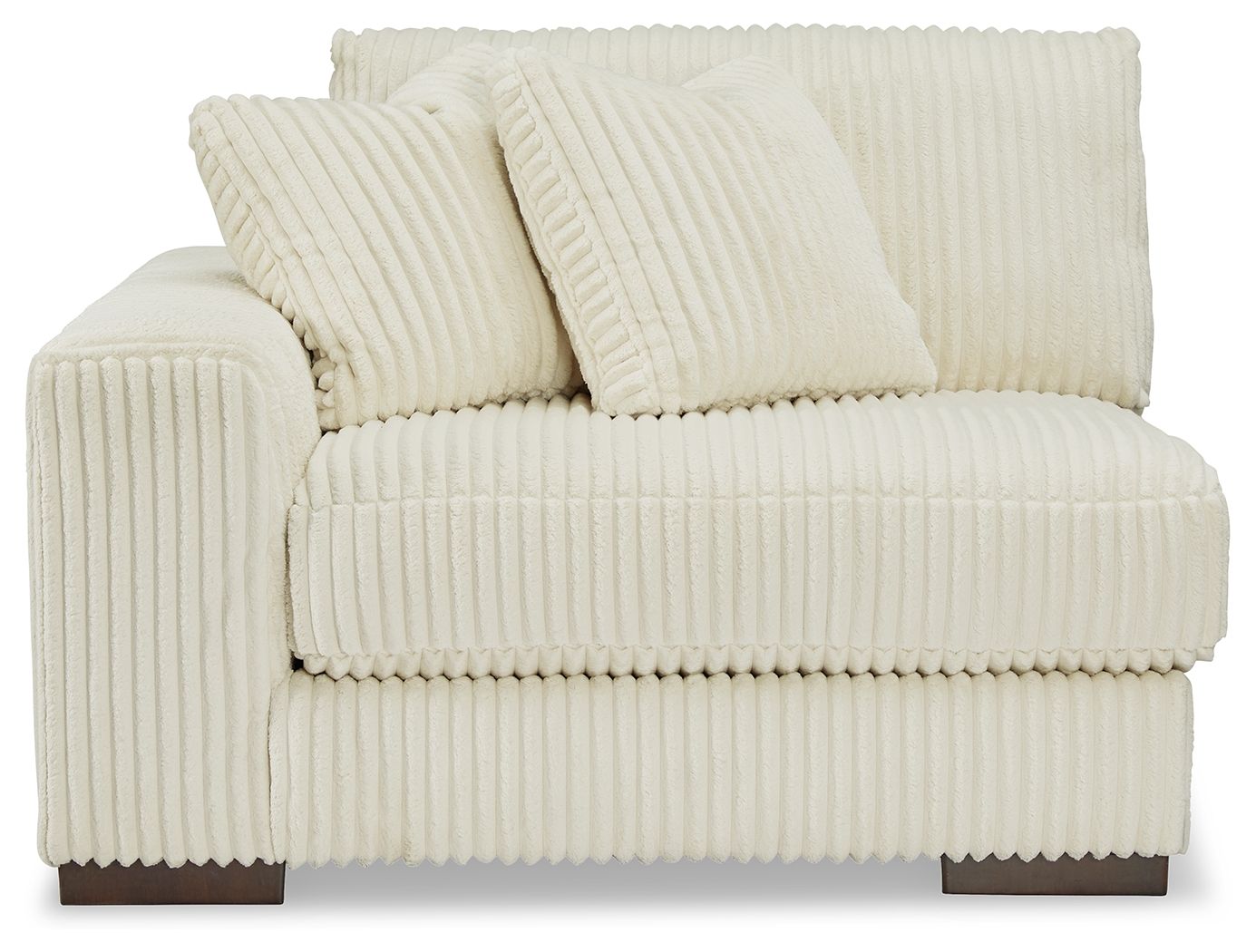 Lindyn - 6-Piece Sectional With 3 Armless Chairs - Ivory