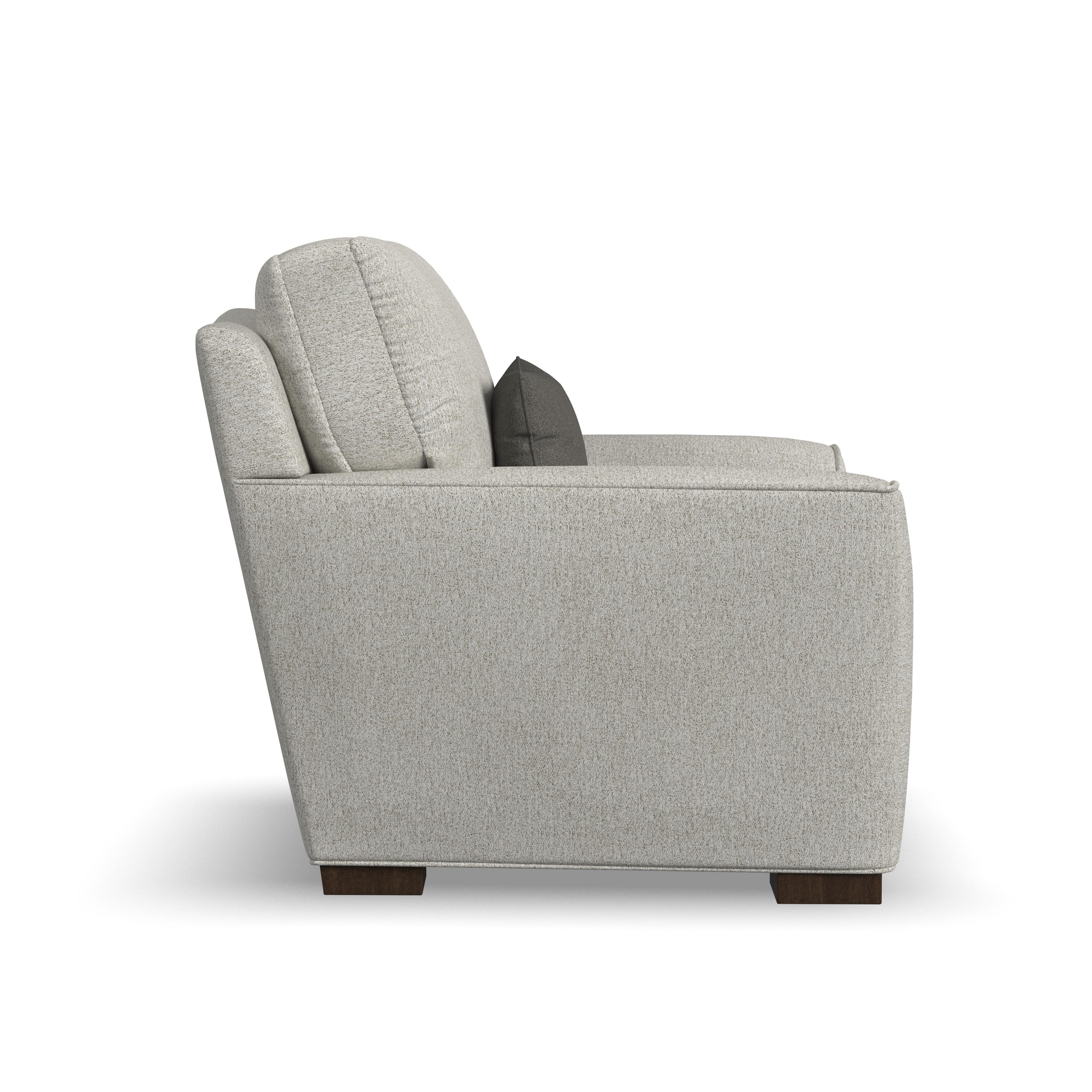 Jasper - Fabric Stationary Chair, beige, view 5