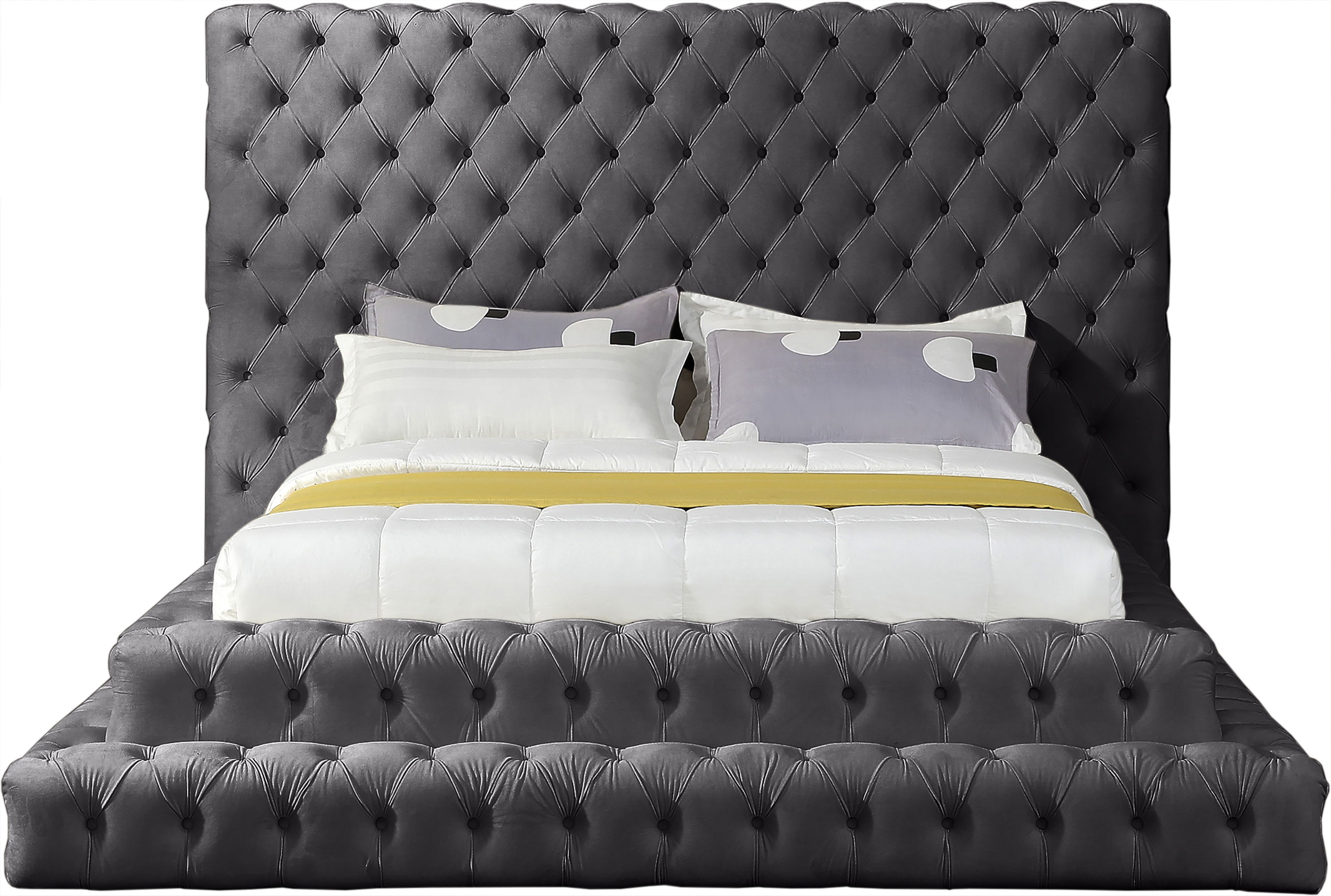Revel - Queen Bed - Gray