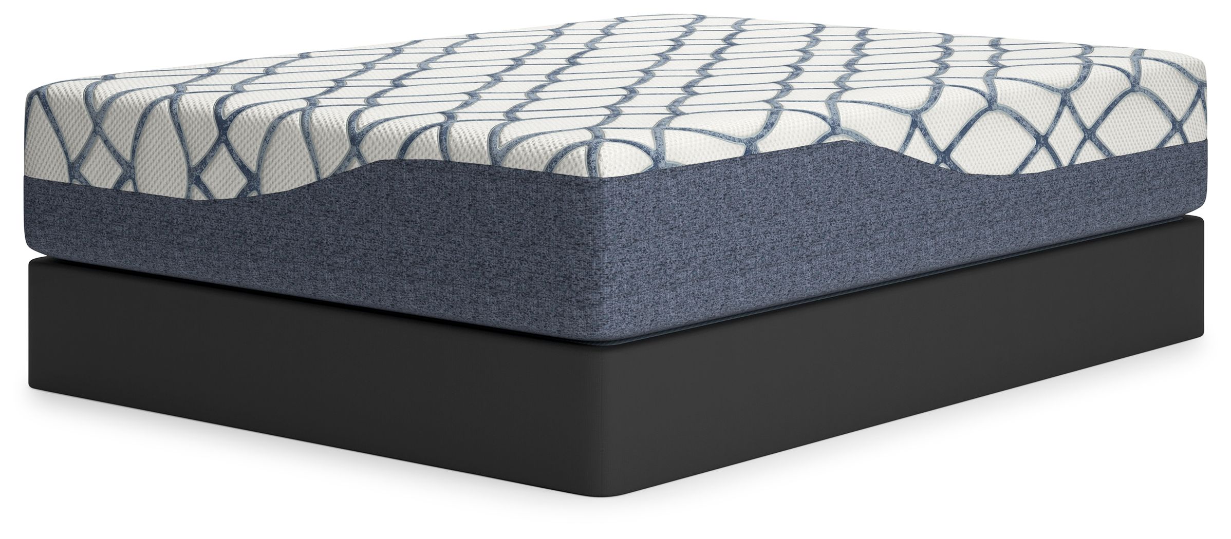 Ashley Furniture 14 Inch Chime Elite 2.0 - California King Mattress - White / Blue - Image 8
