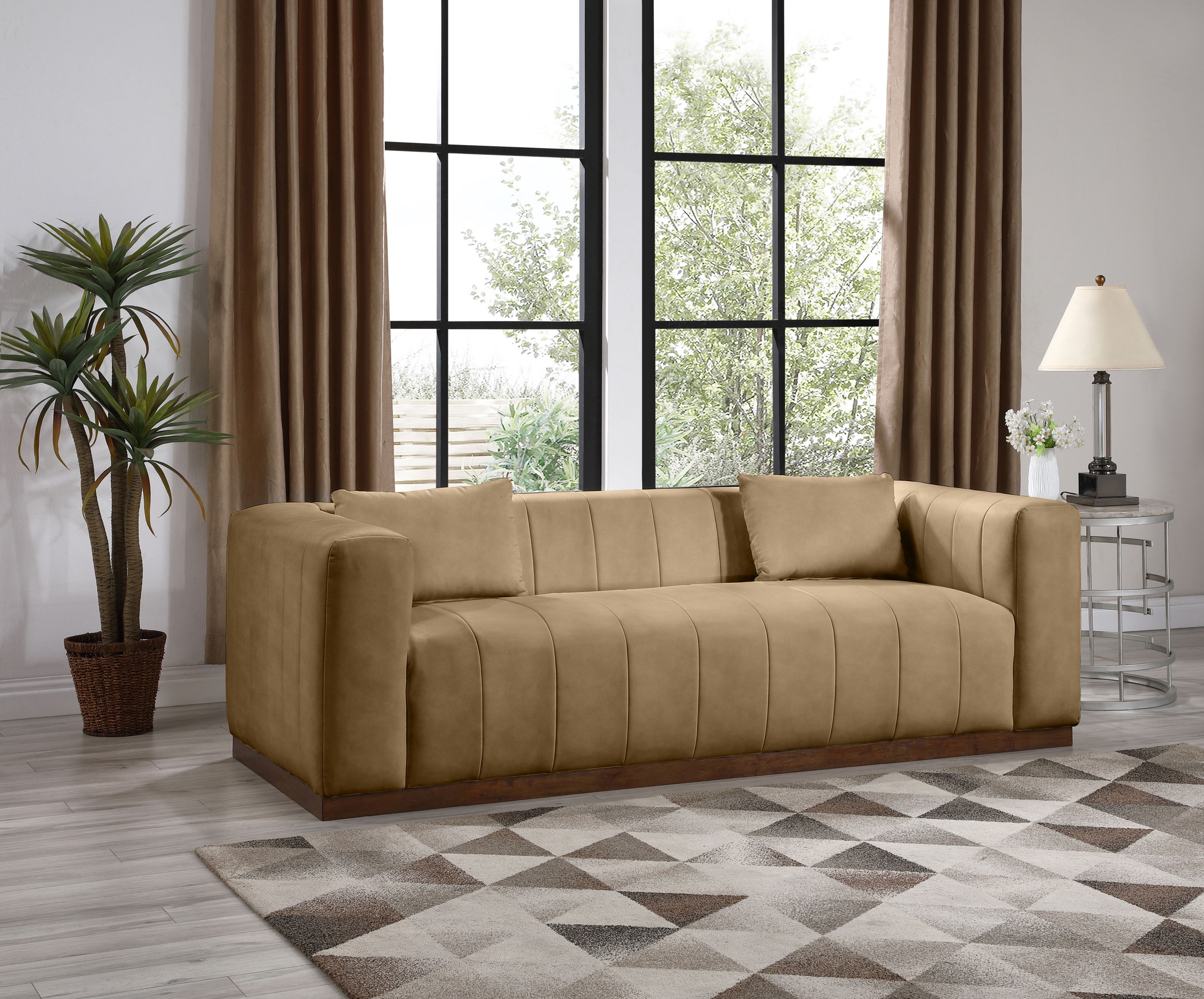 Mallina - Sofa - Tan