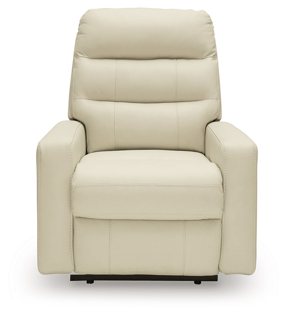 Ashley Furniture Pennacle Pier - Power Recliner With Adjustable Headrest - Canvas - Image 4