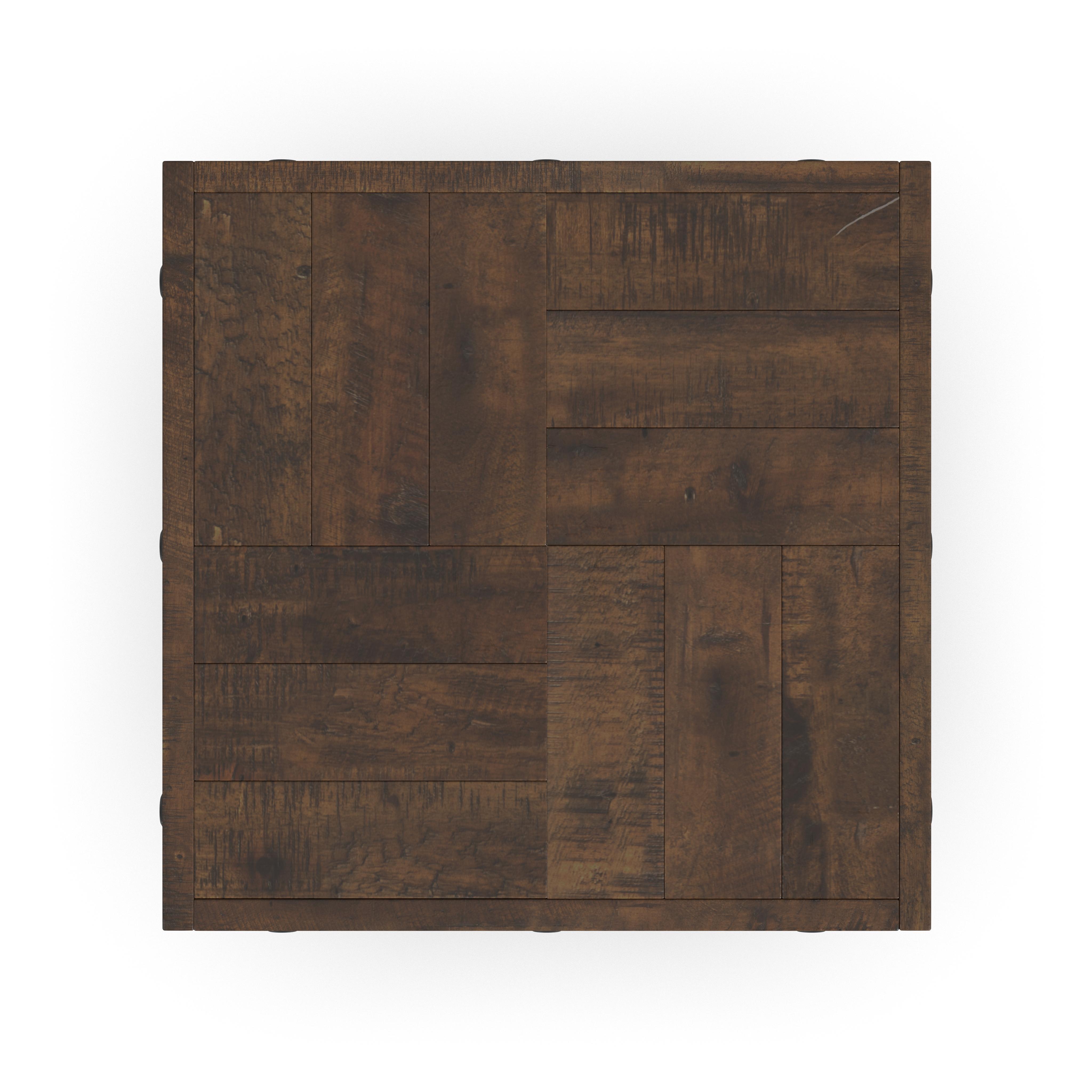 Carpenter - Chairside Table - Dark Brown, dark brown, view 2