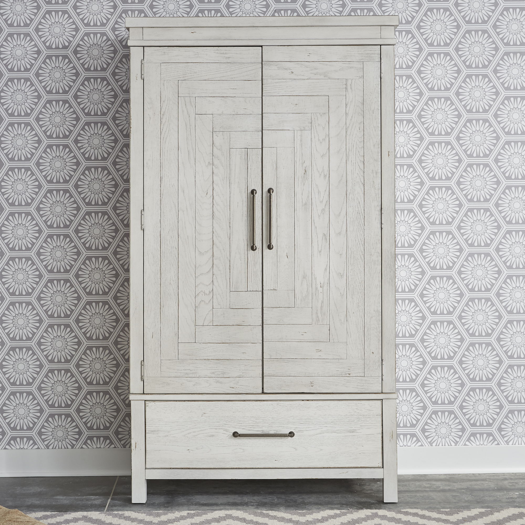 Liberty Furniture Modern Farmhouse - Armoire - White