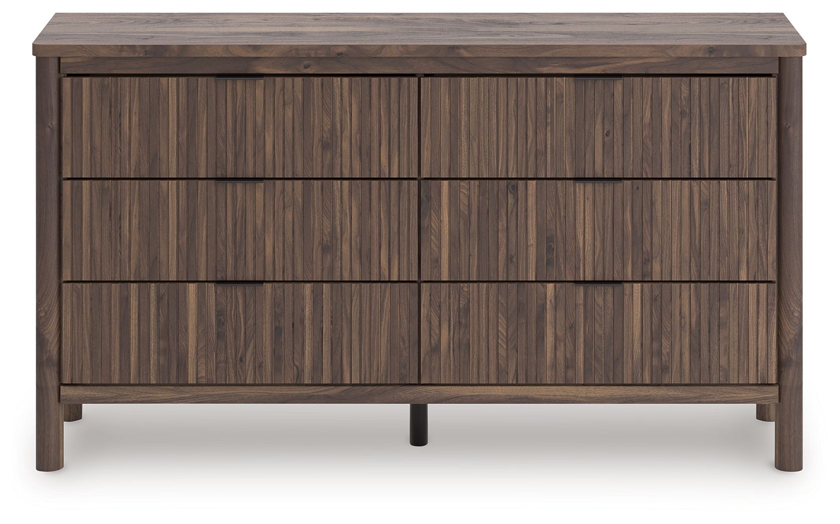 Pamytta - Six Drawer Dresser - Brown