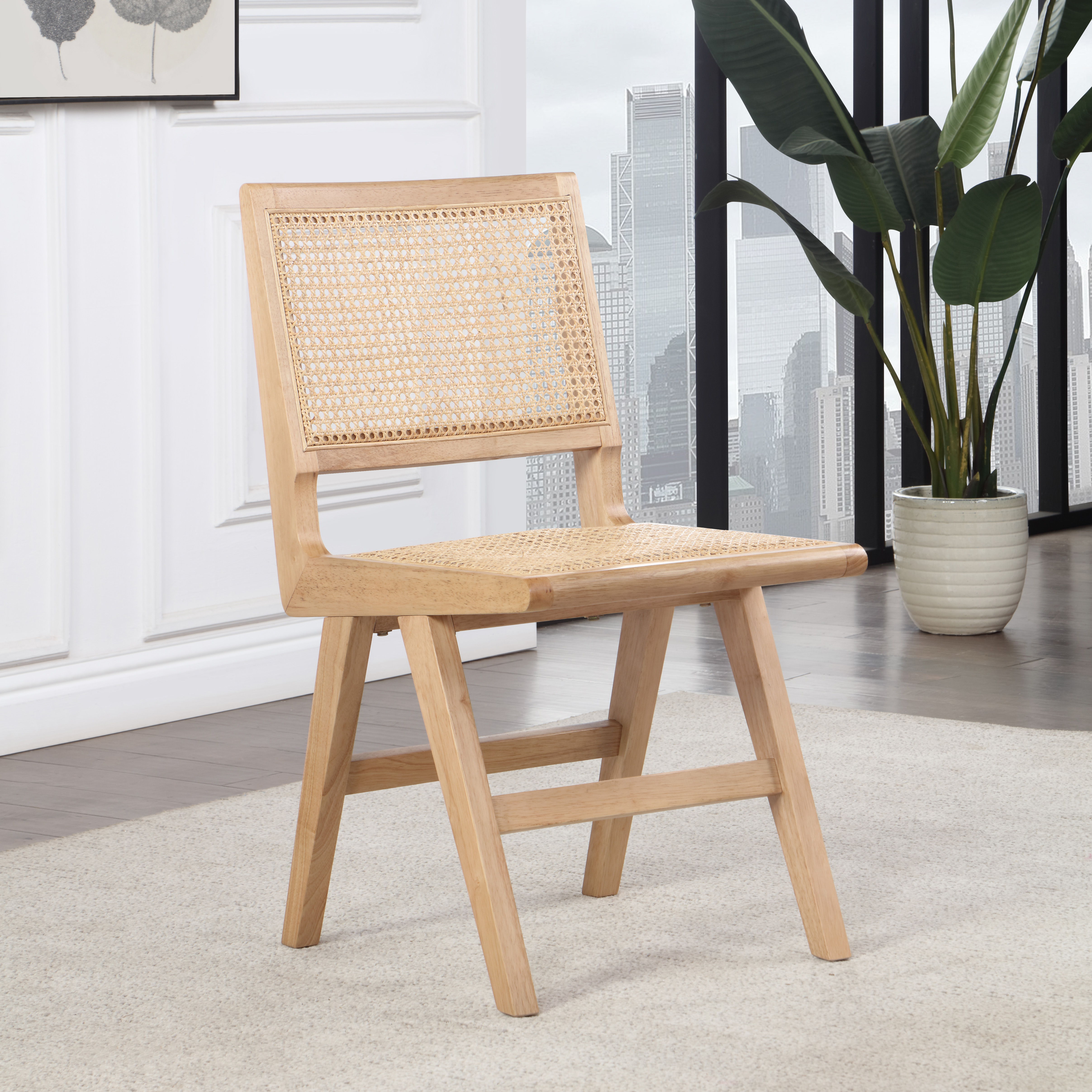 Preston - Dining Side Chair (Set of 2) - Natural