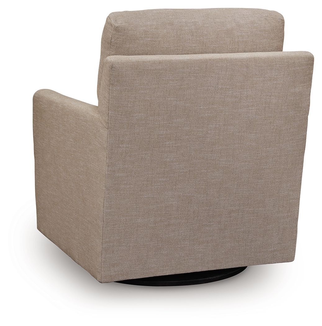 Ashley Furniture Freybourne Next-Gen Nuvella - Swivel Accent Chair - Twill - Image 5