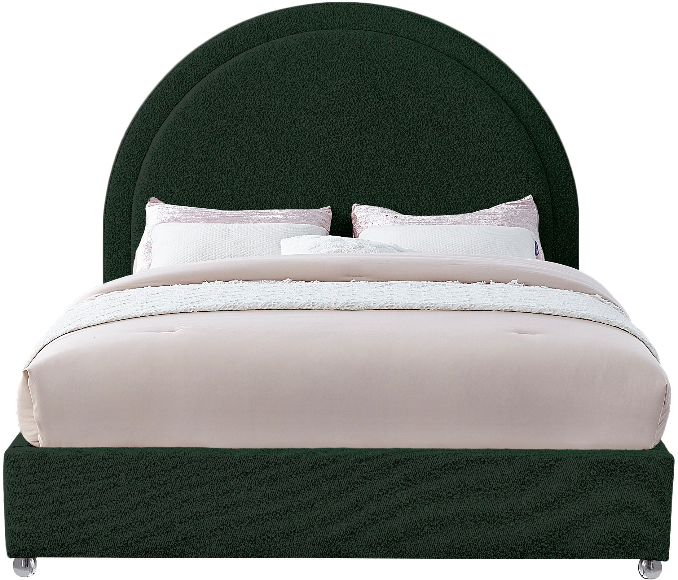 Milo - Queen Bed - Green