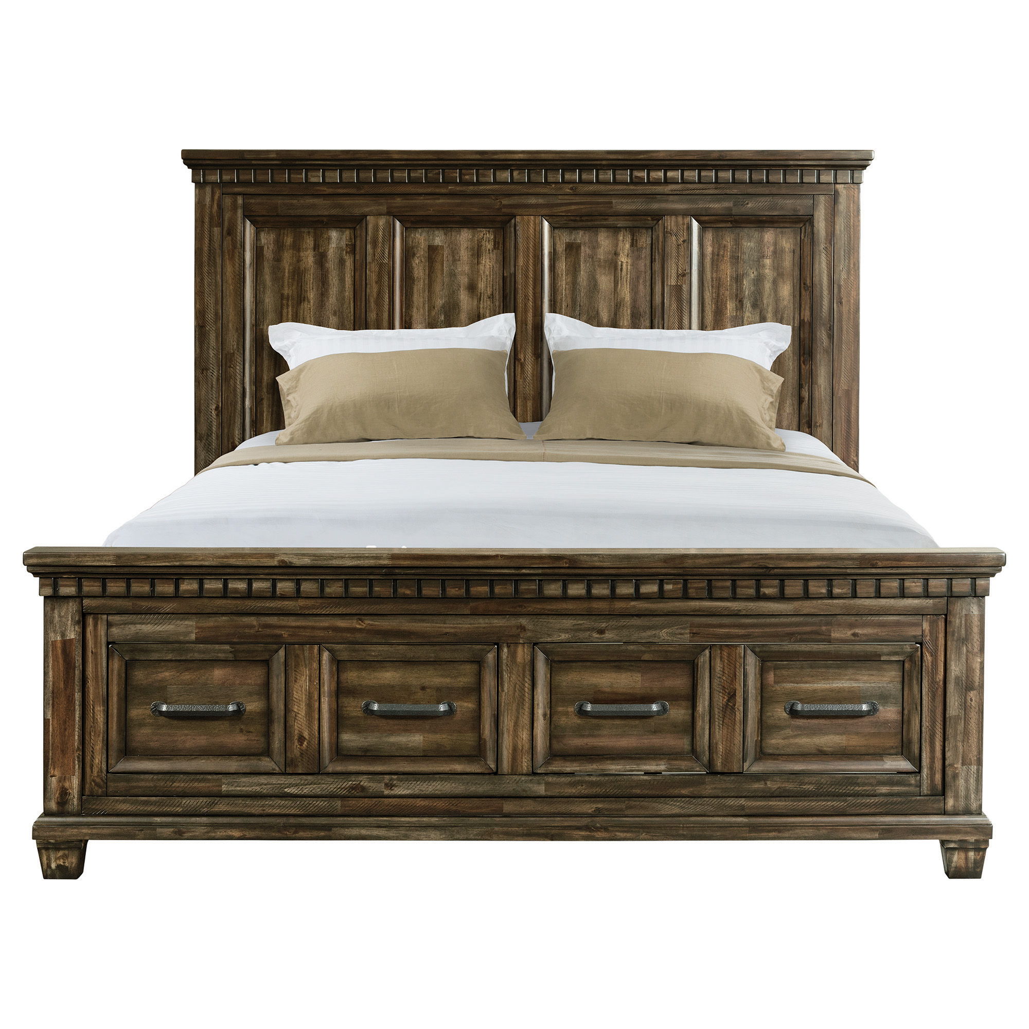 McCoy - King Storage Bed - Charcoal